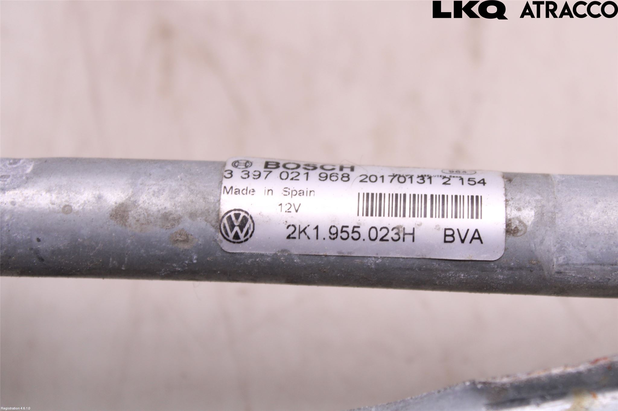 Volkswagen VW CADDY 16-20 Torkarmekanism Vindruta