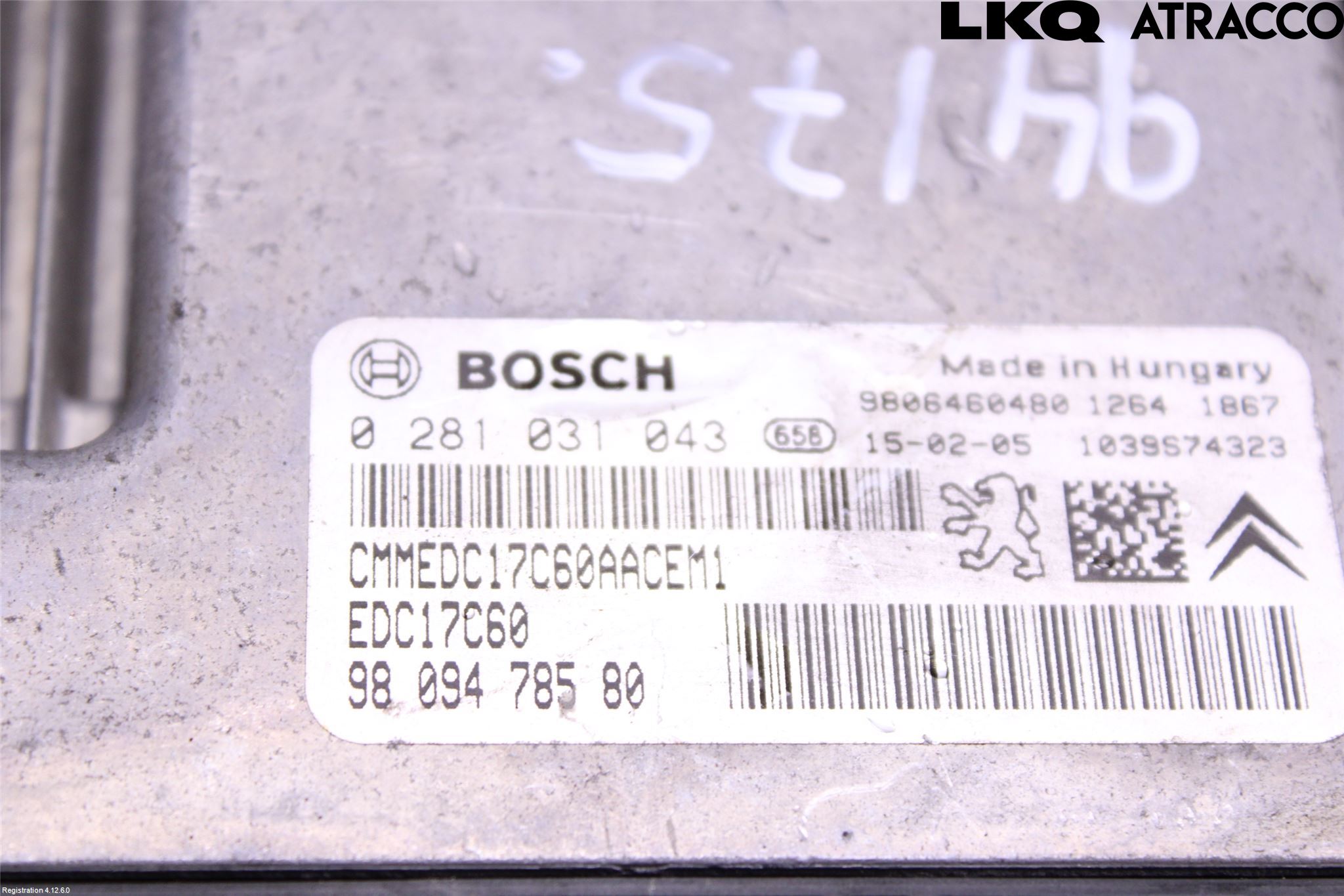 Peugeot 308 14-21 Styrenhet Inspump Diesel