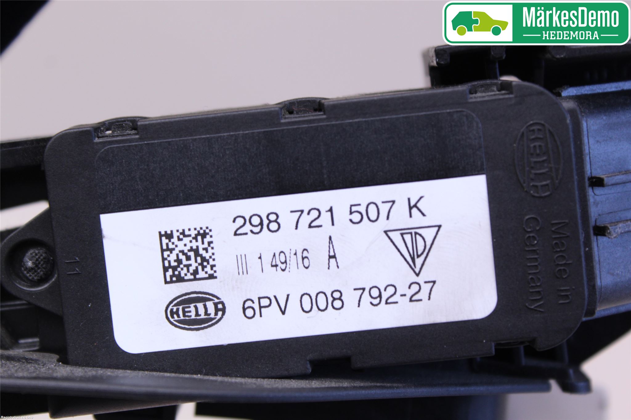 Porsche PANAMERA 09- Gaspedal