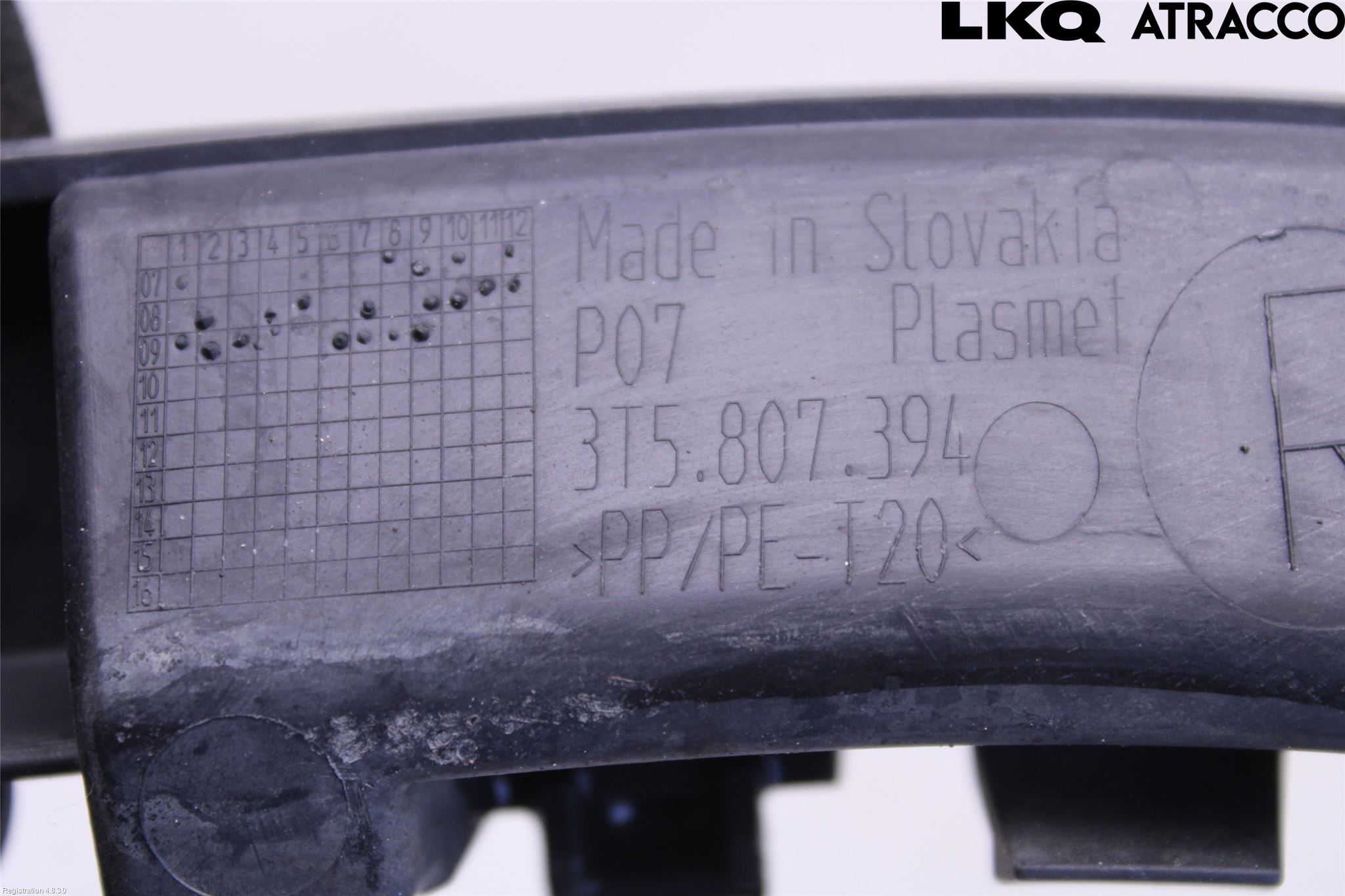 Skoda SUPERB 09-15 Stötfångarfäste Bak Hö