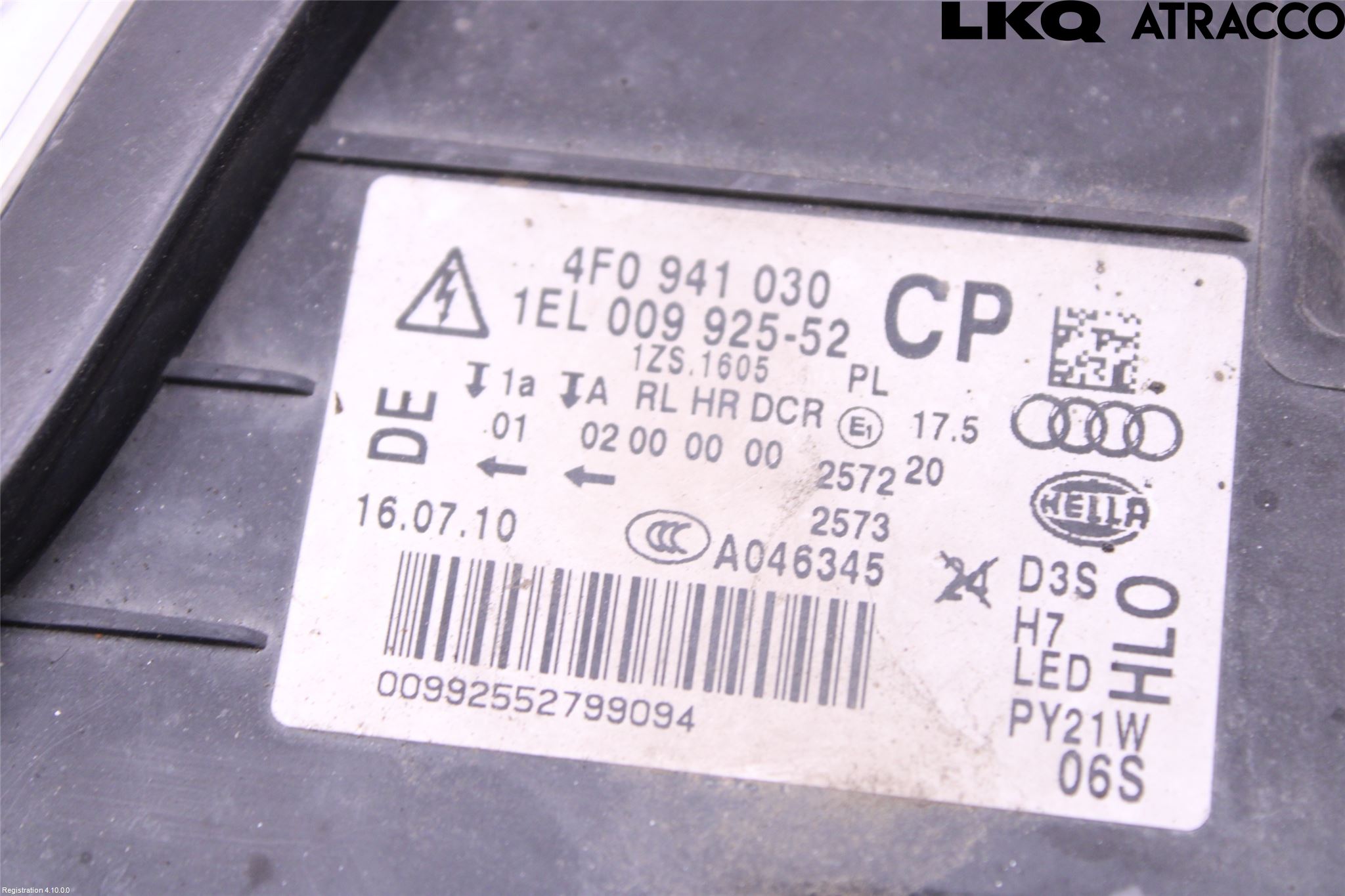 Audi A6/S6     05-11 Strålkastare Höger