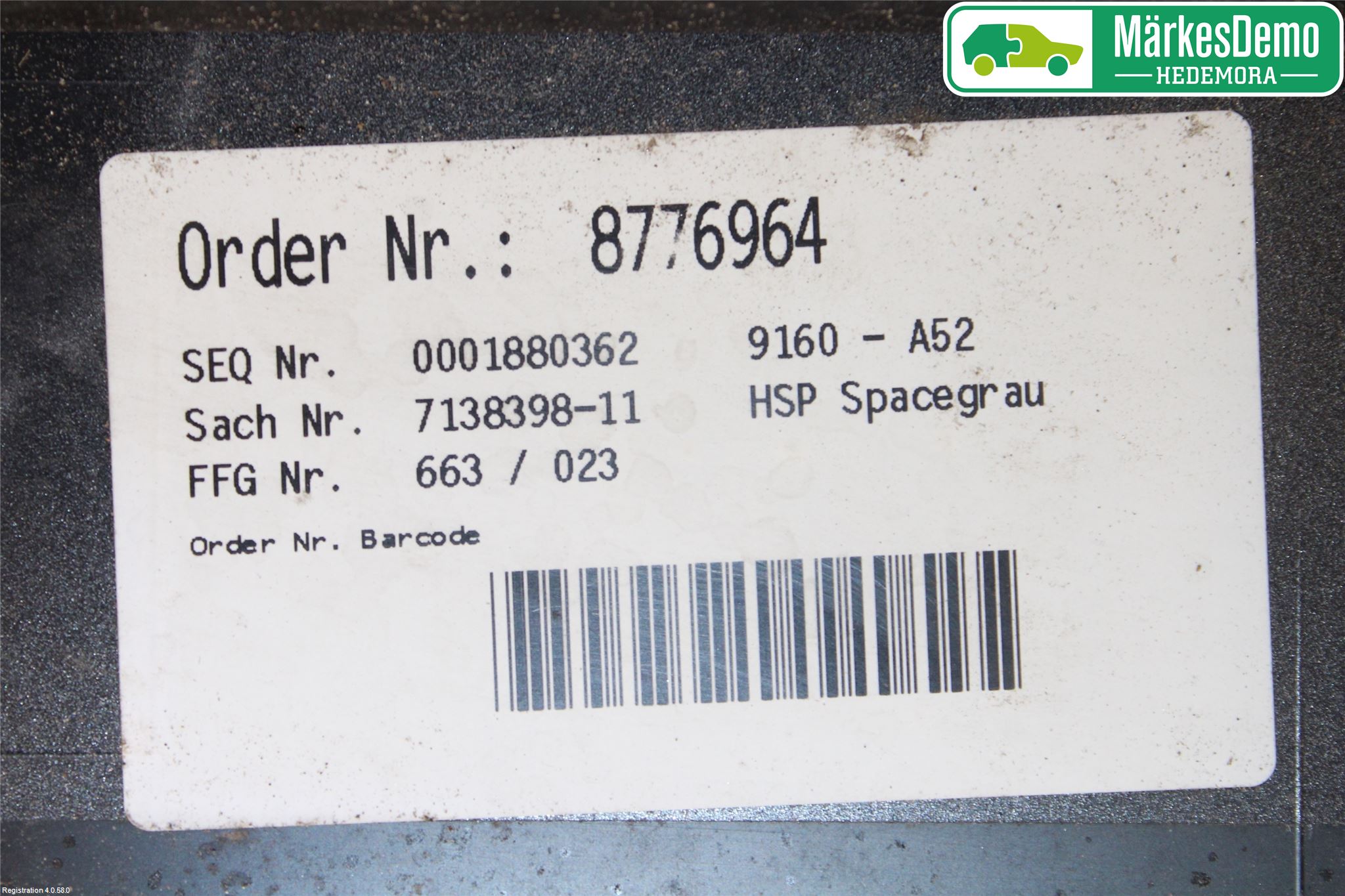 BMW 3 E90/91 SED/TOU 05-12 Spoiler Baklucka