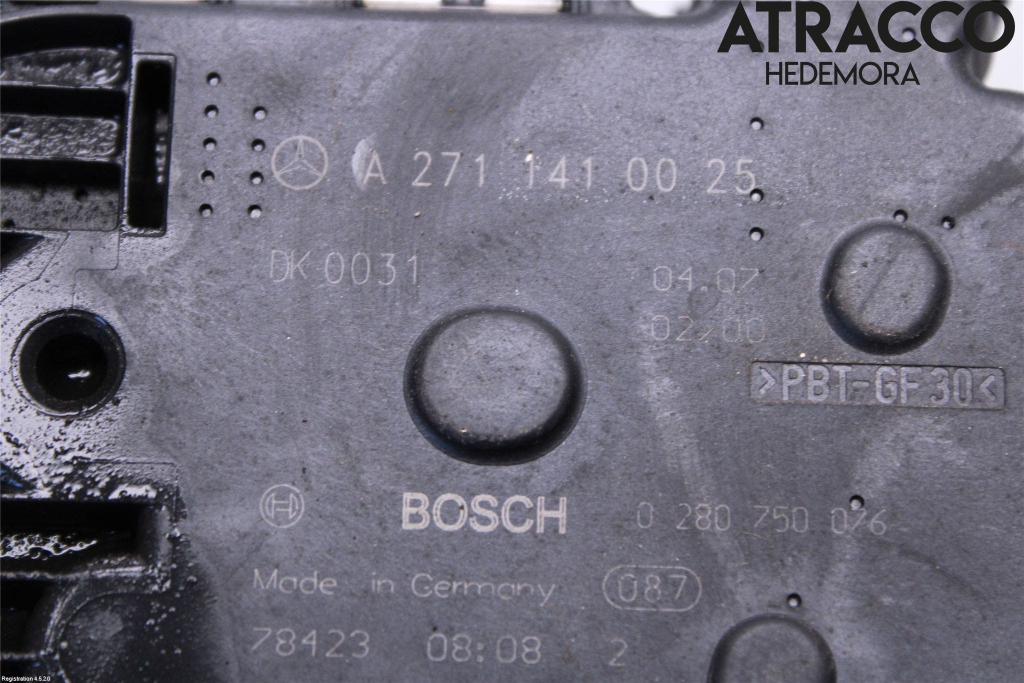 Mercedes-Benz MB C-KLASS (W204) 07-15 Injspjällhus