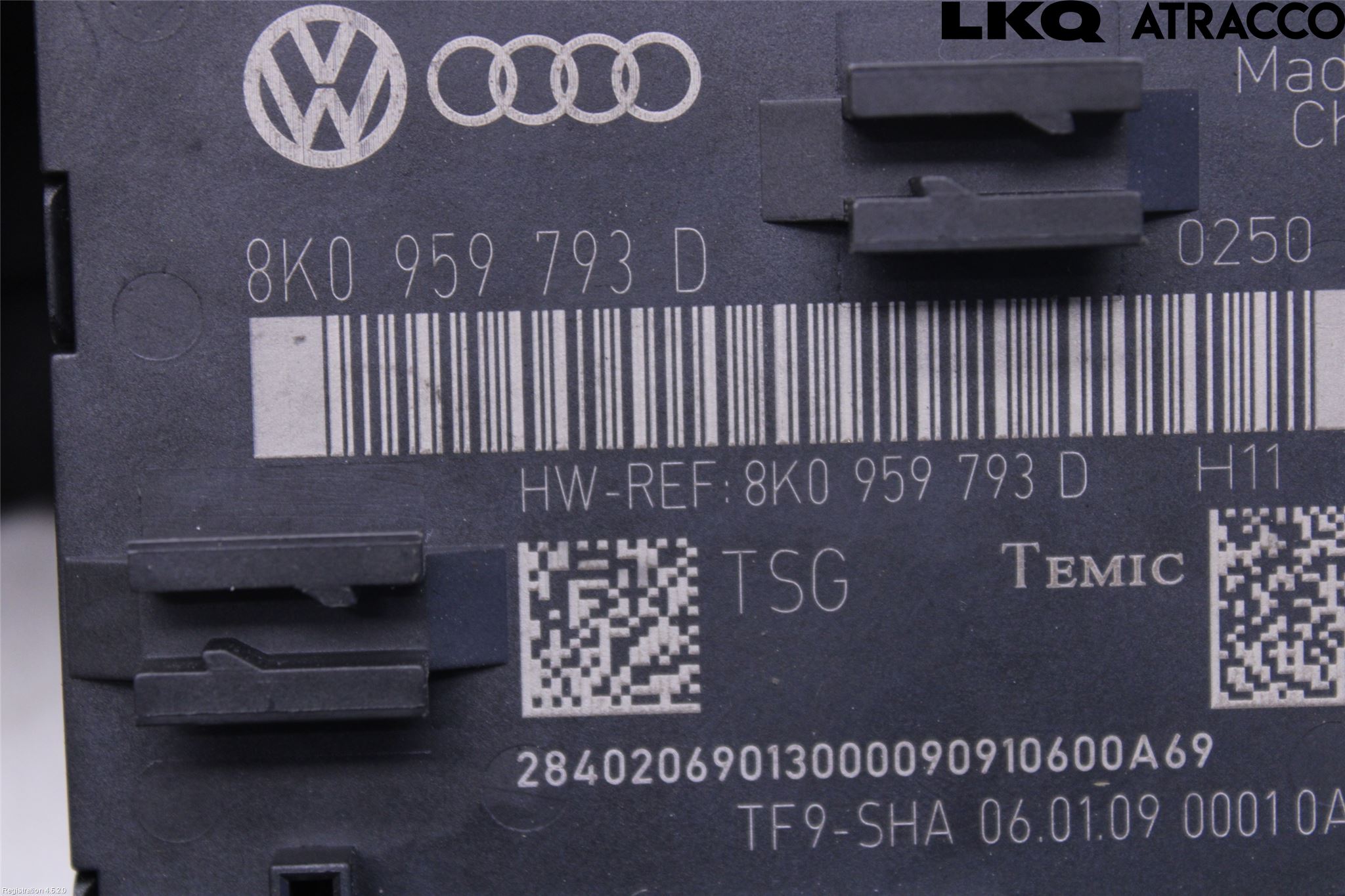 Audi Q5 09-16 Styrenhet Dörr