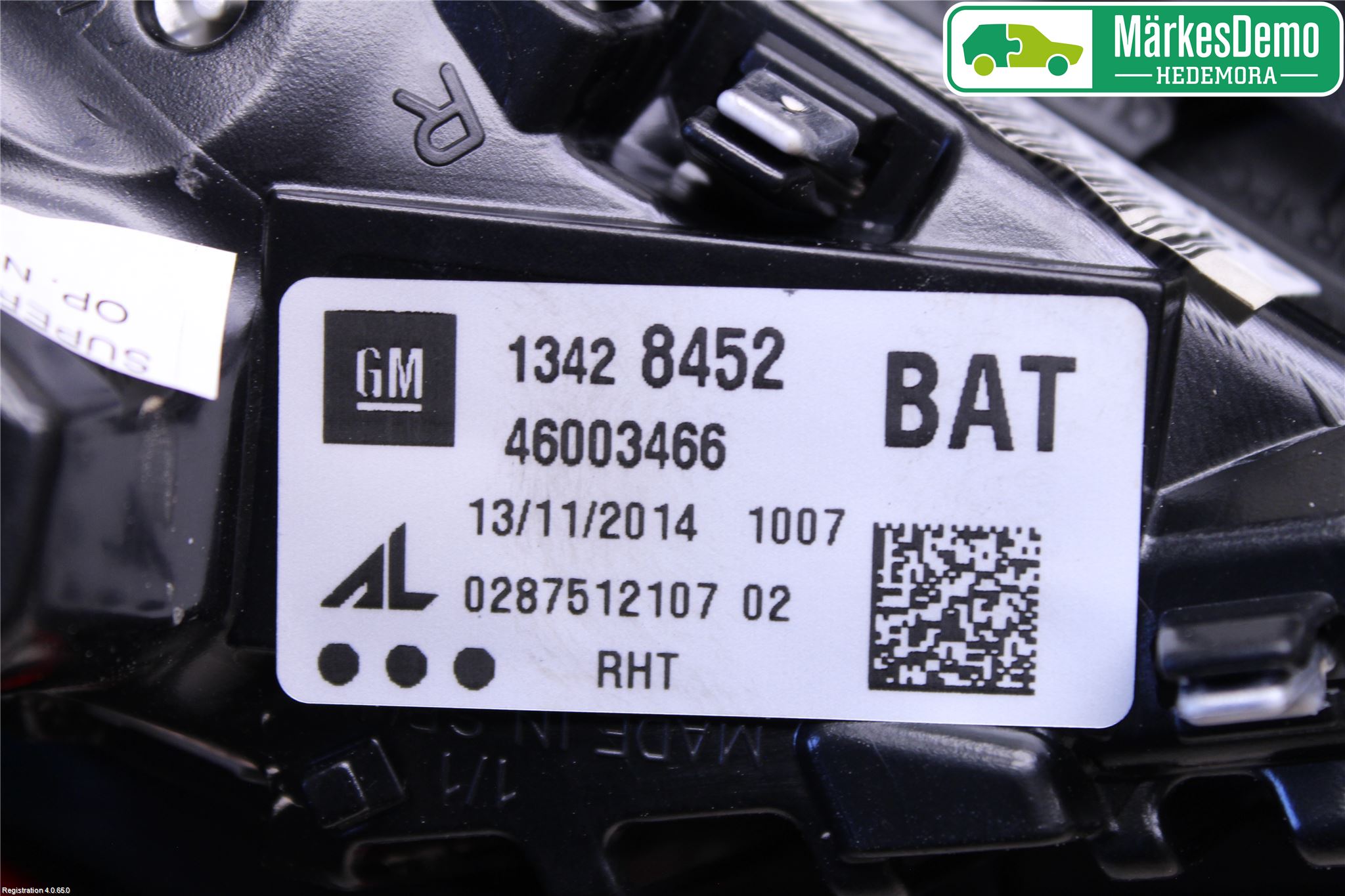 Opel CORSA E 15-19 Bakljus Lucka Hö
