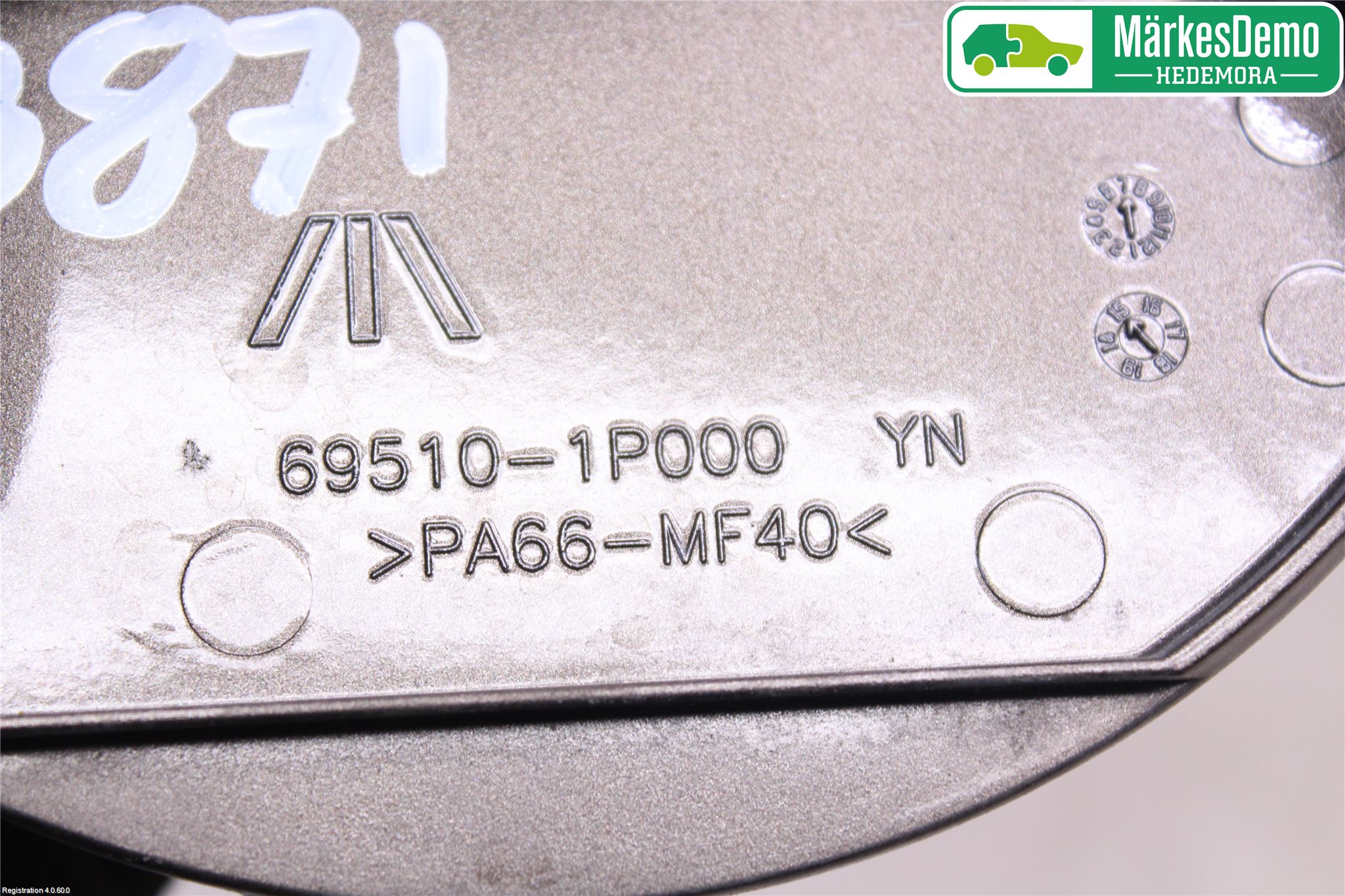 Kia VENGA 10-19 Tanklucka