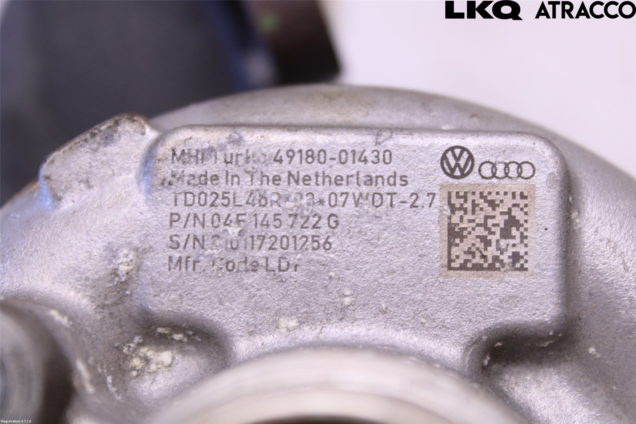 Volkswagen VW TOURAN 16- Turboaggregat