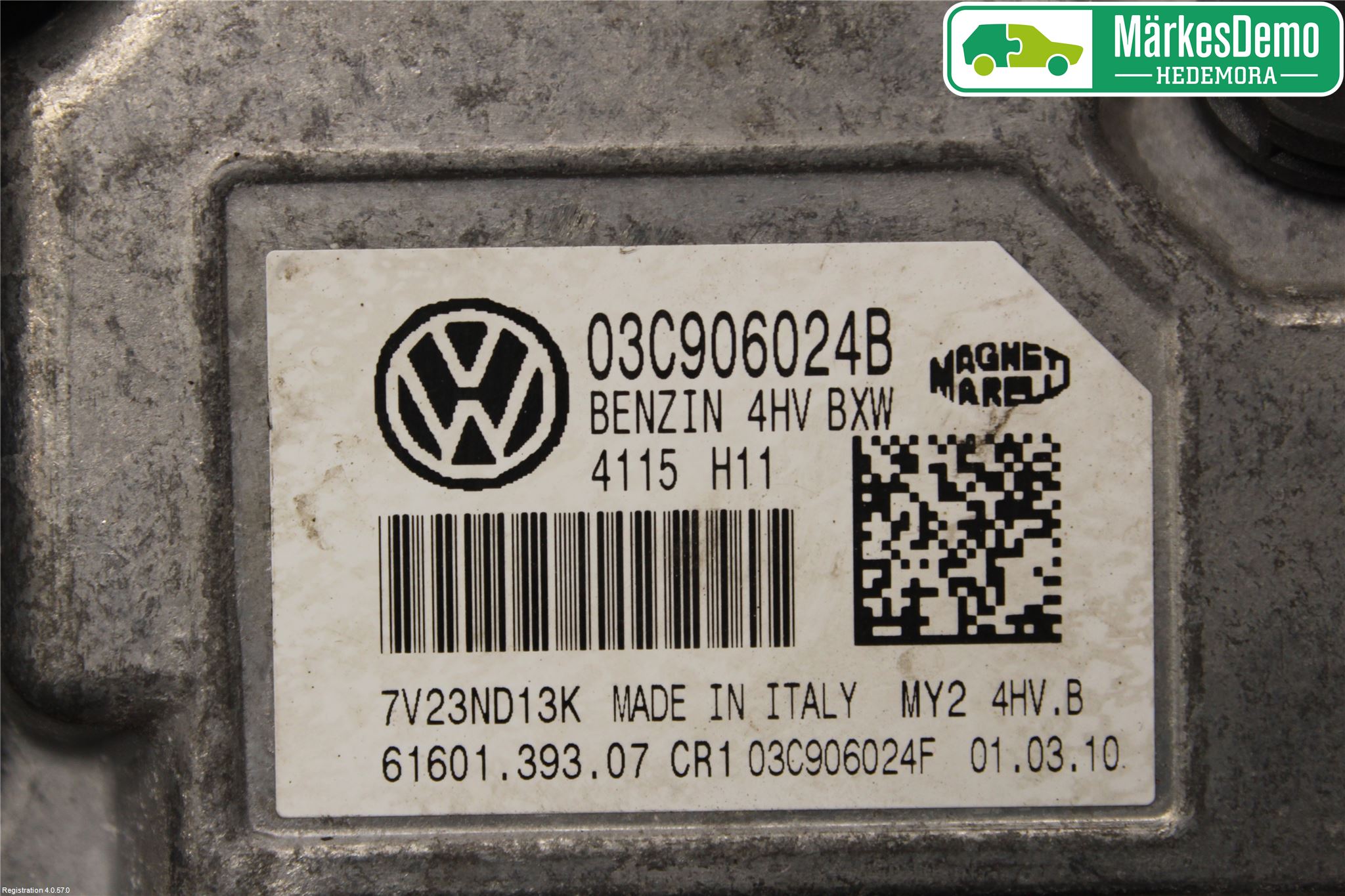 Skoda FABIA 07-14 Styrenhet Insprut Bensin