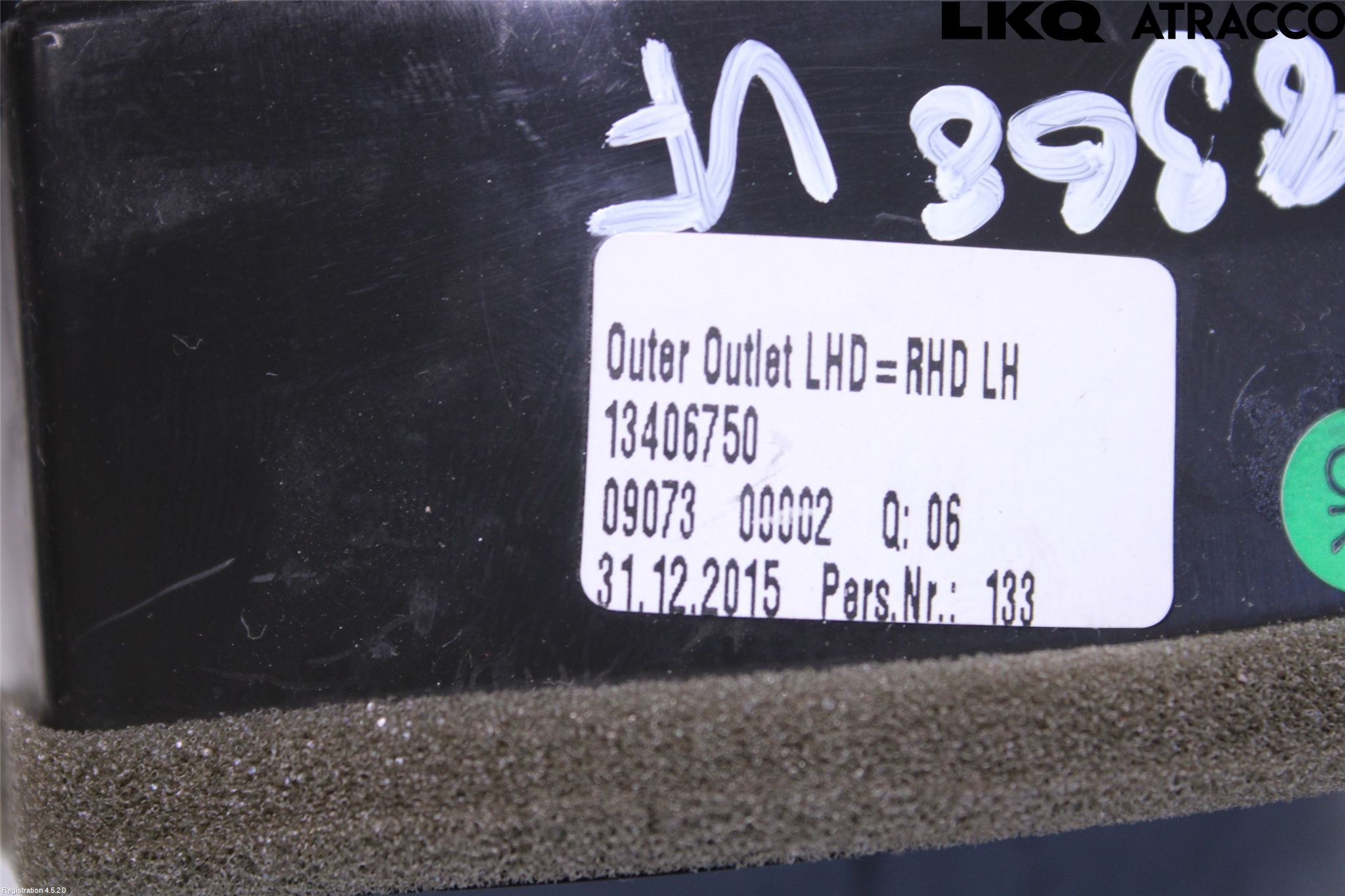 Opel ASTRA K 16-22 Defrosterkanal-Munstycke