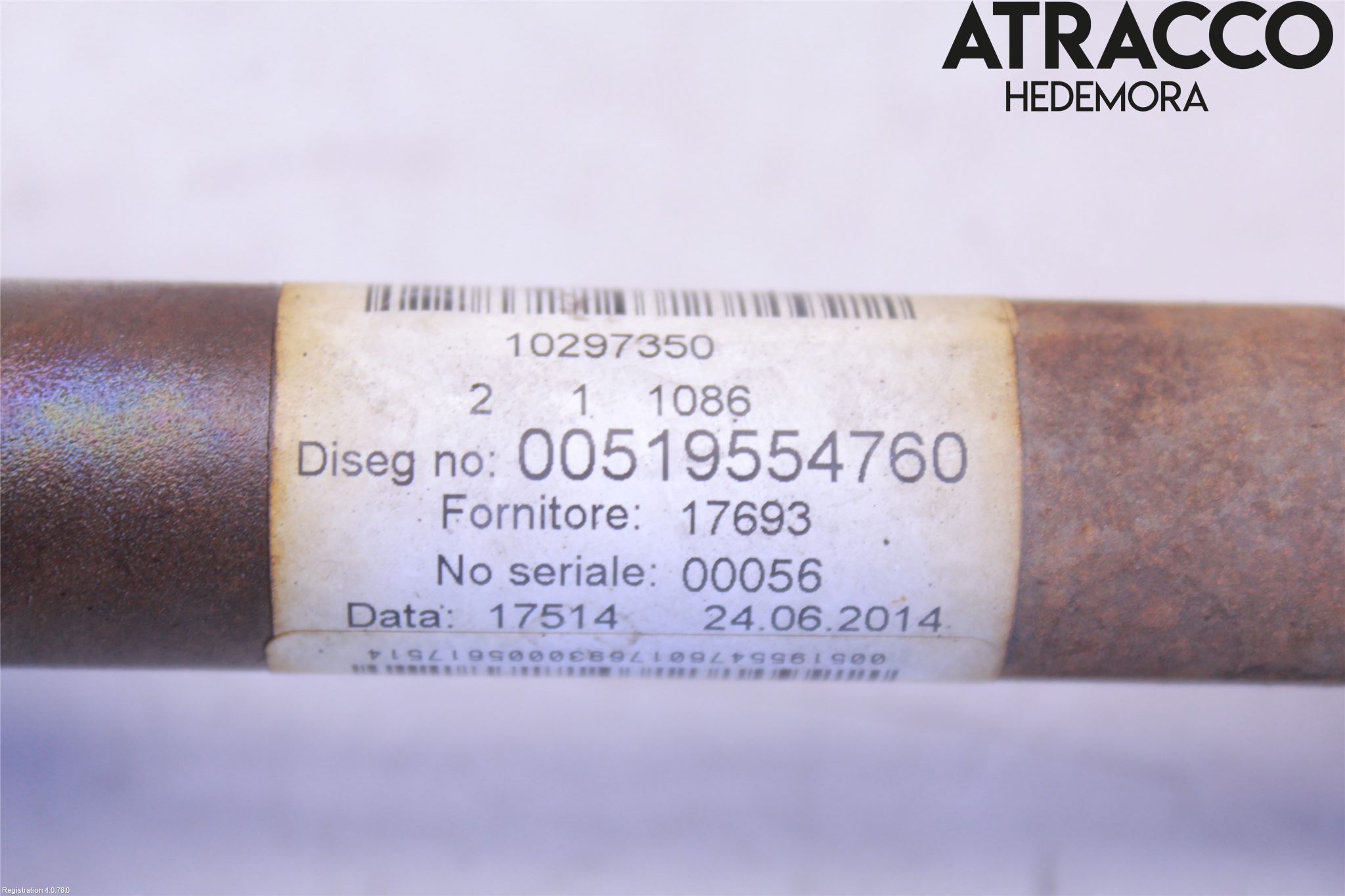 Fiat 500 07- Drivaxel Fram Höger