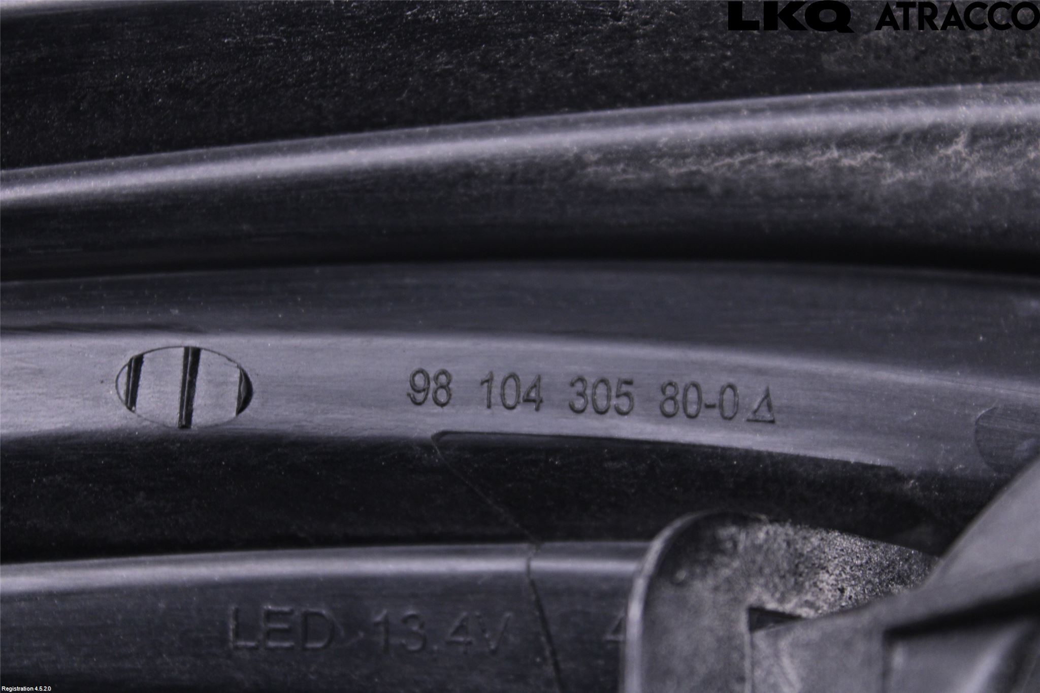 Peugeot PEUGOT 208 16-19 Bakljus Lucka Hö
