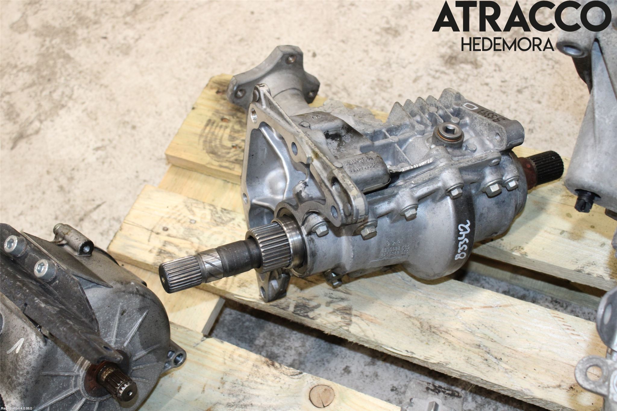 Dacia DUSTER 10-17 Växel Fördelningslåda