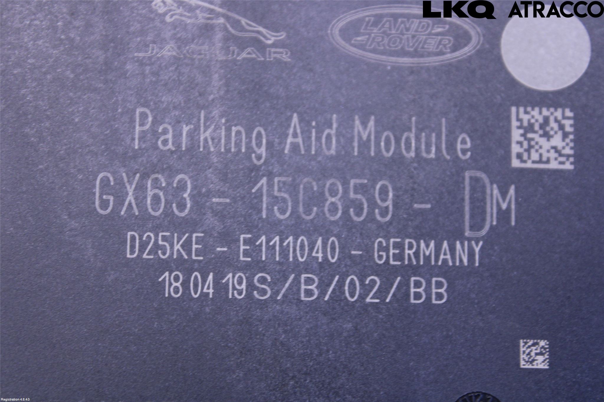 Jaguar E-PACE 17- Styrenhet Parkeringshjälp