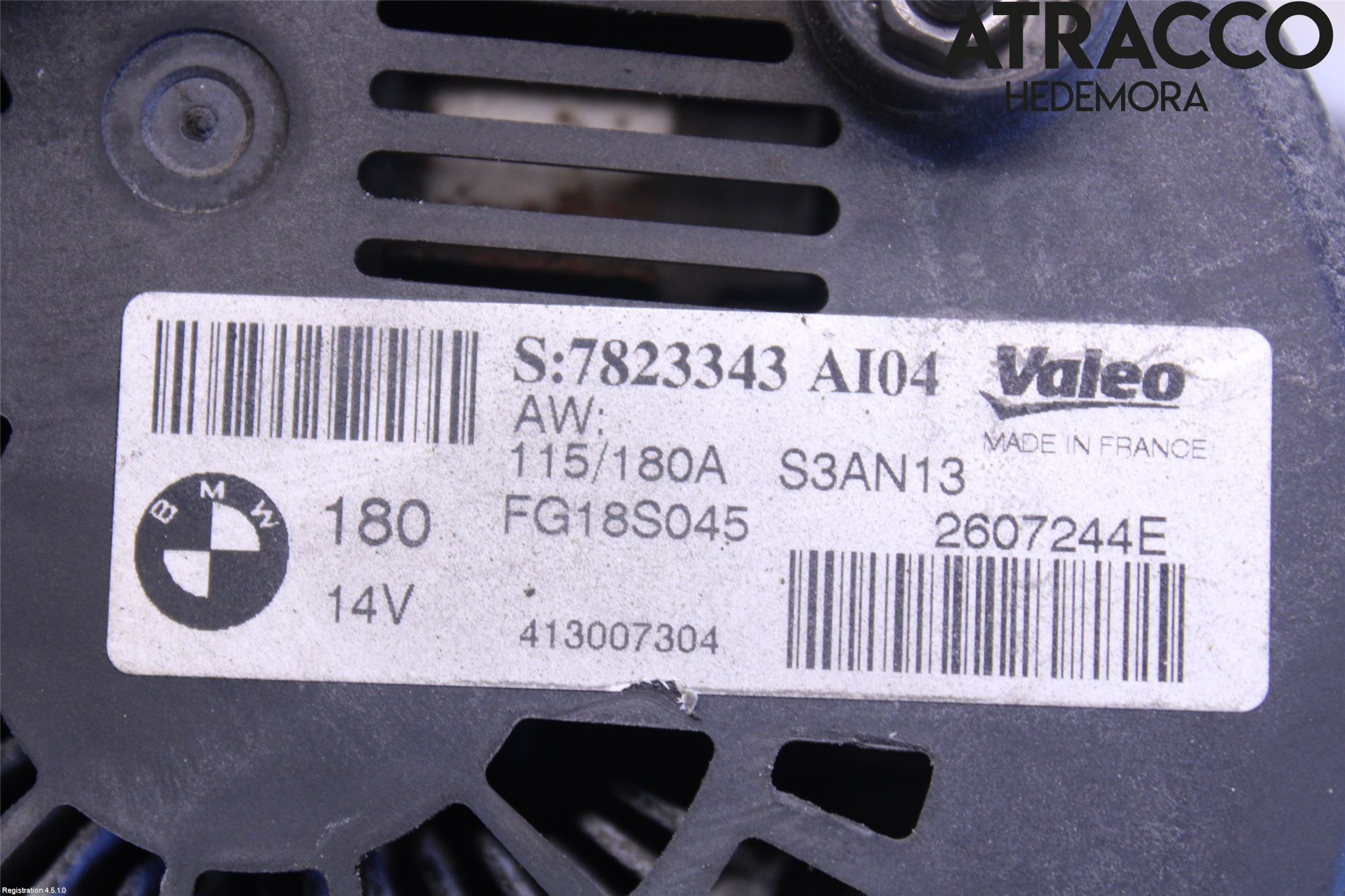 BMW 3 F30/F31/F80 12-19 Generator