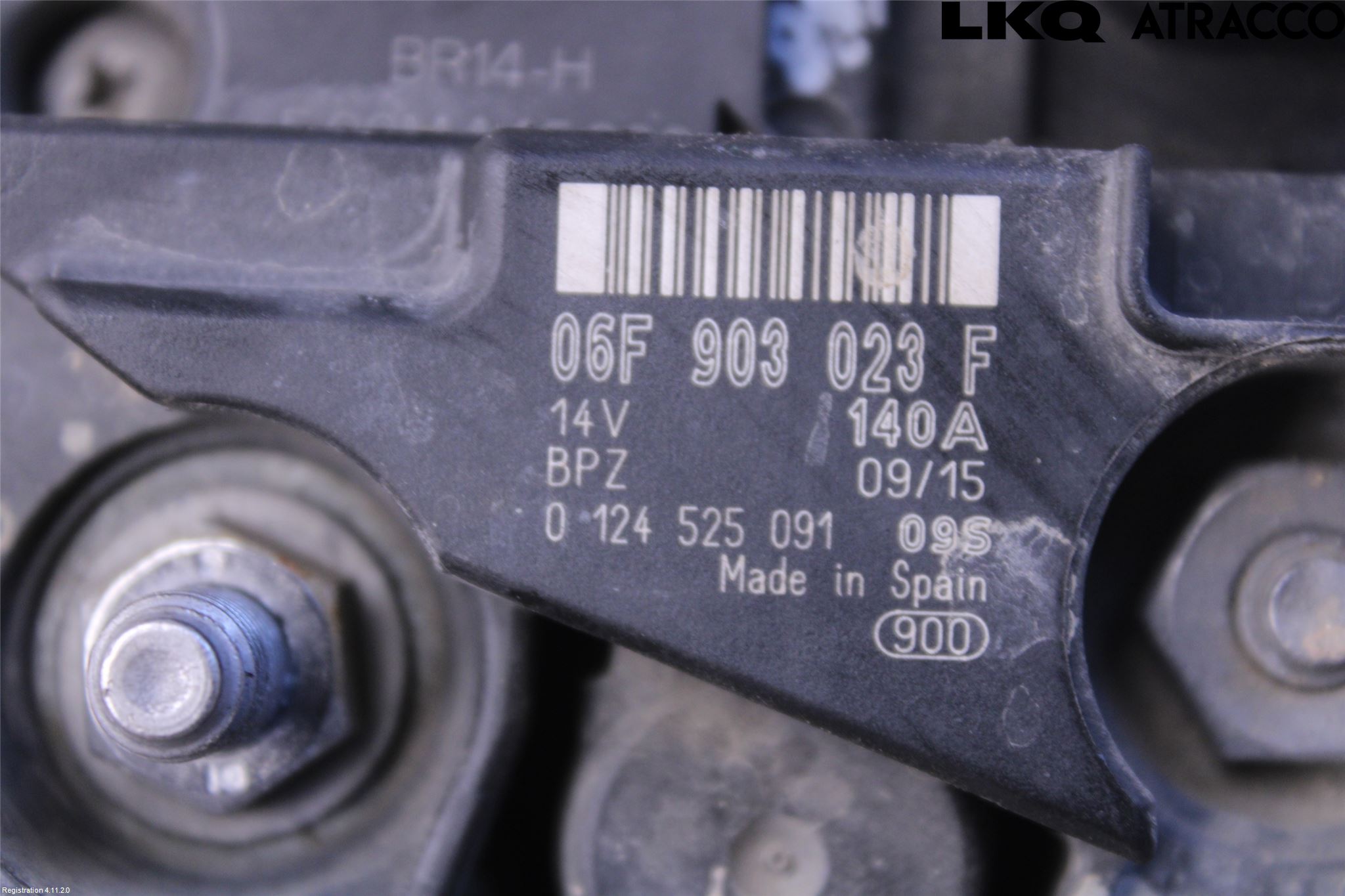 Volkswagen VW CADDY 11-15 Generator