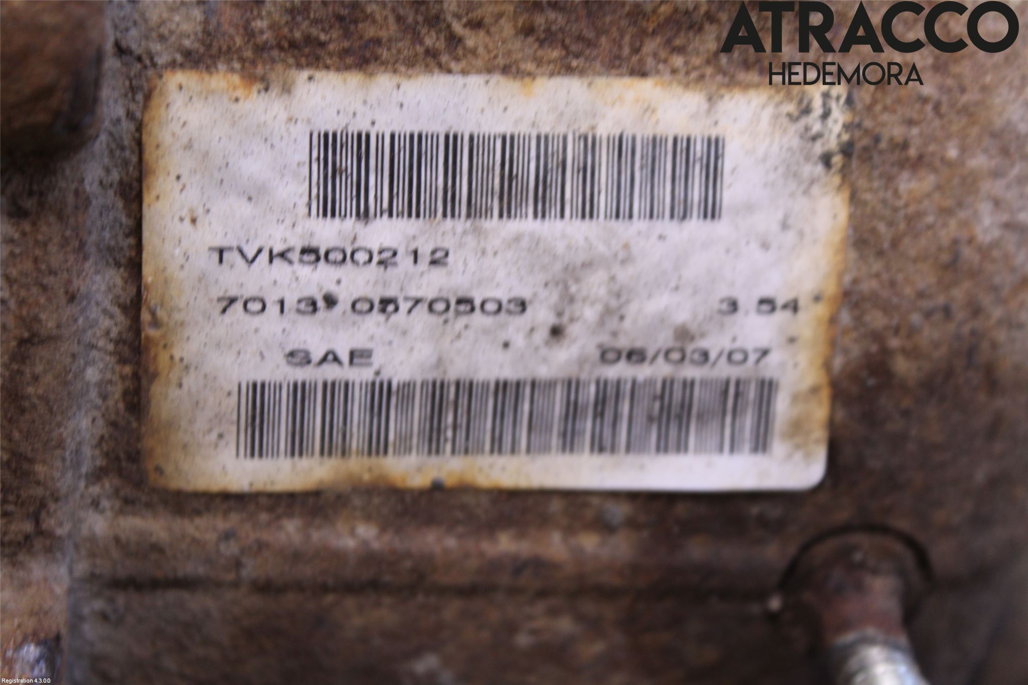 Landrover LAND ROVER RANGE ROVER L322 02-12 Bakväxel-Diff