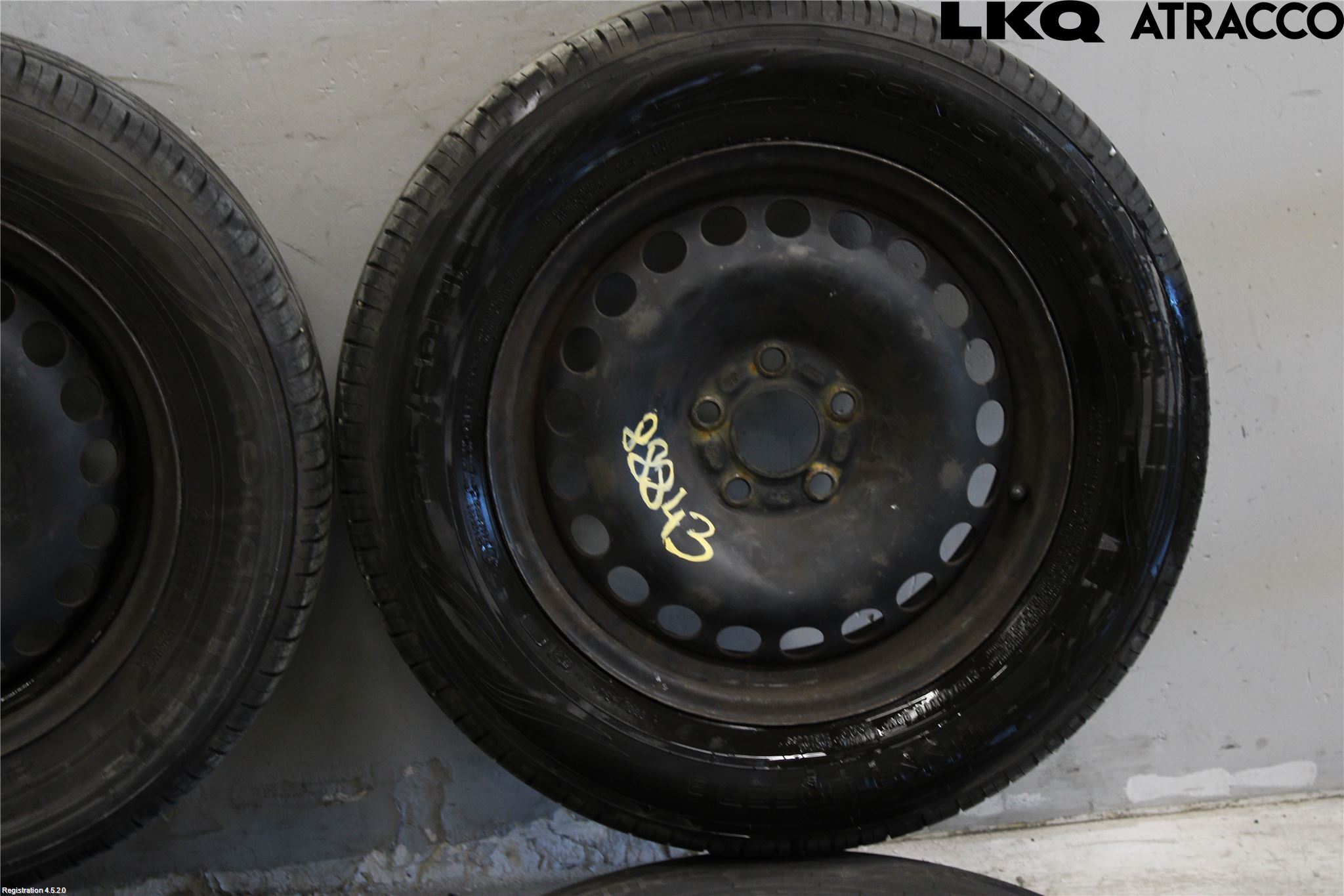 Ford GALAXY 06-15 Sommardäck Plåtfälg 4St