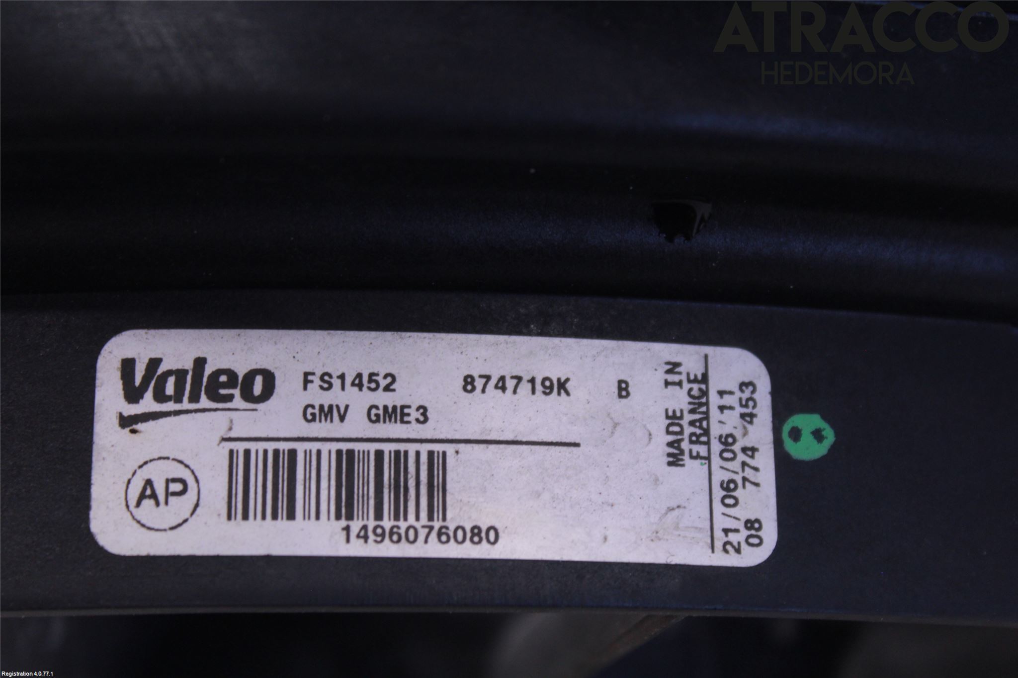 Citroen JUMPY -07 Kylfläkt El