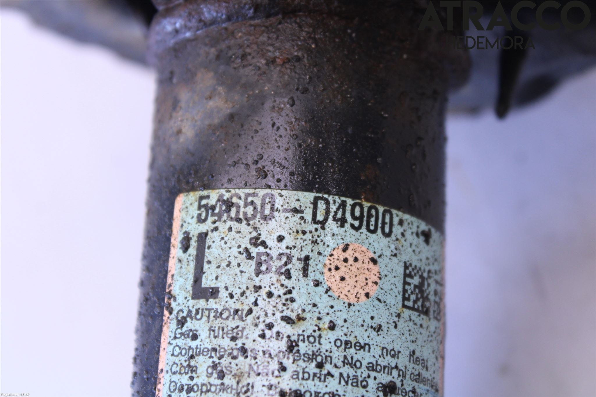 Kia OPTIMA 16-20 Fjäderben Fram Vänster