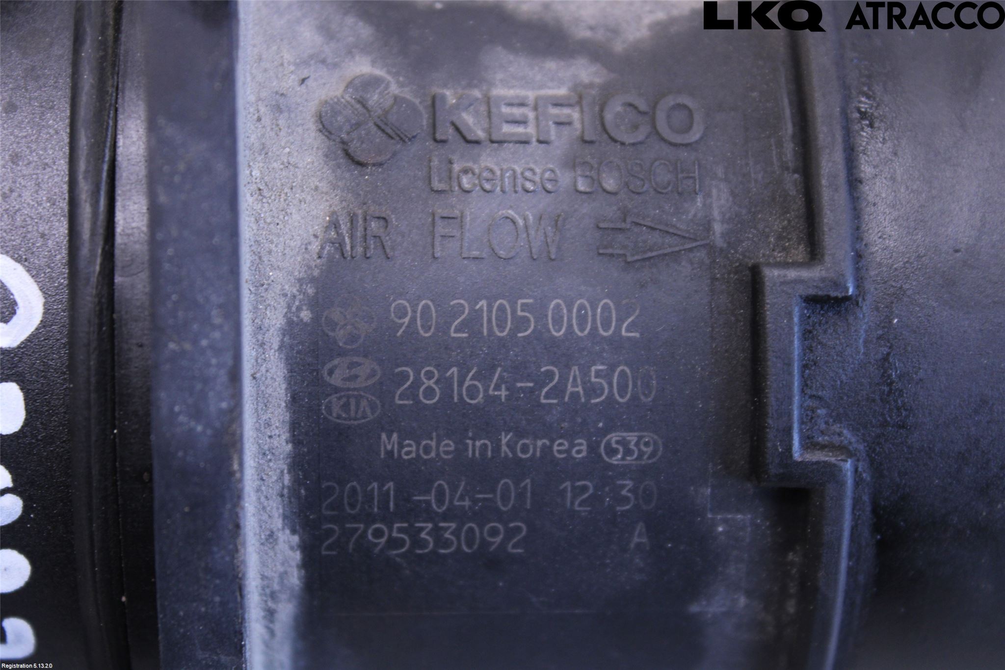 Hyundai i40 08-15 Injluftmassamätare