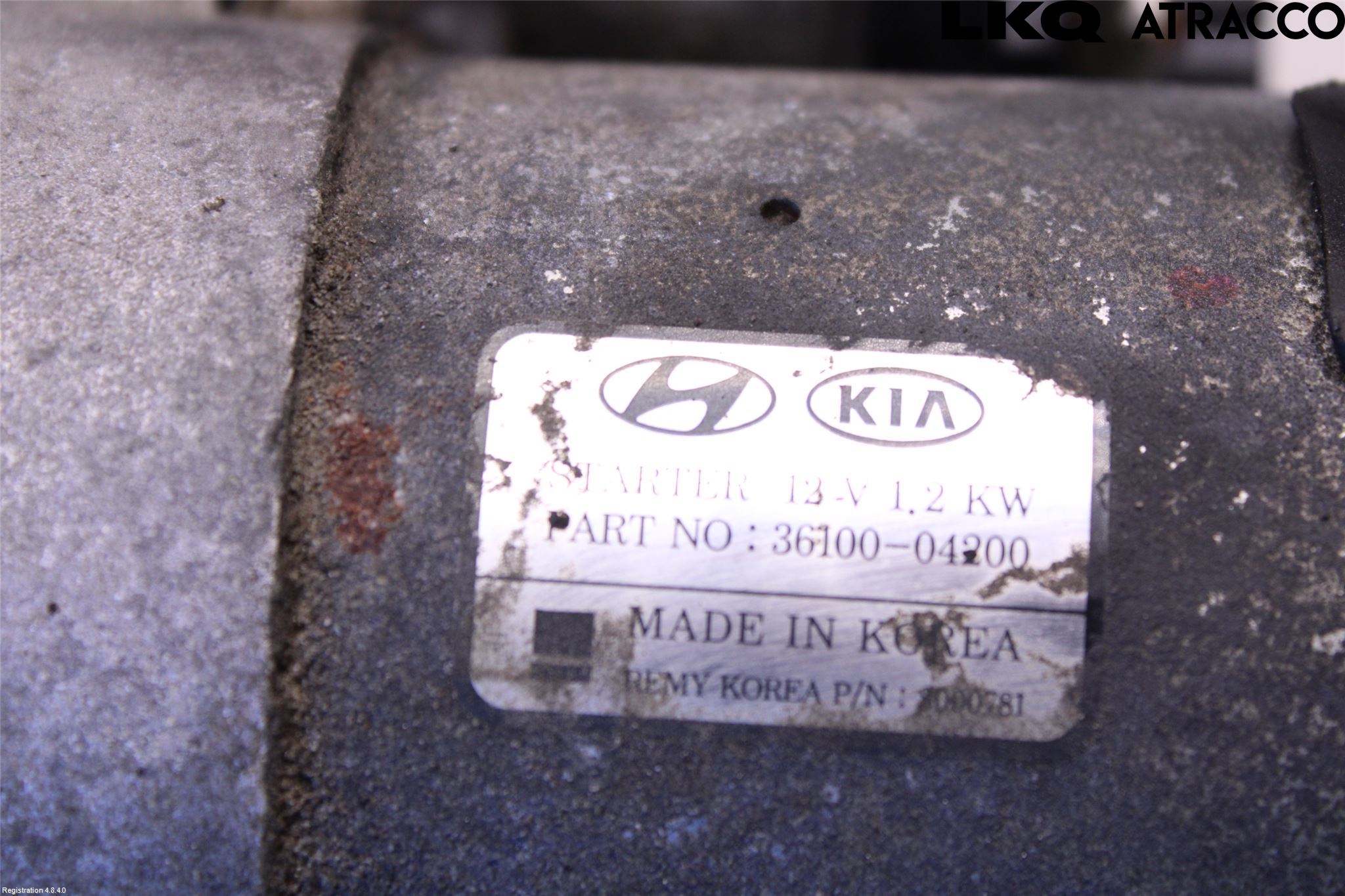Kia RIO 17- Startmotor