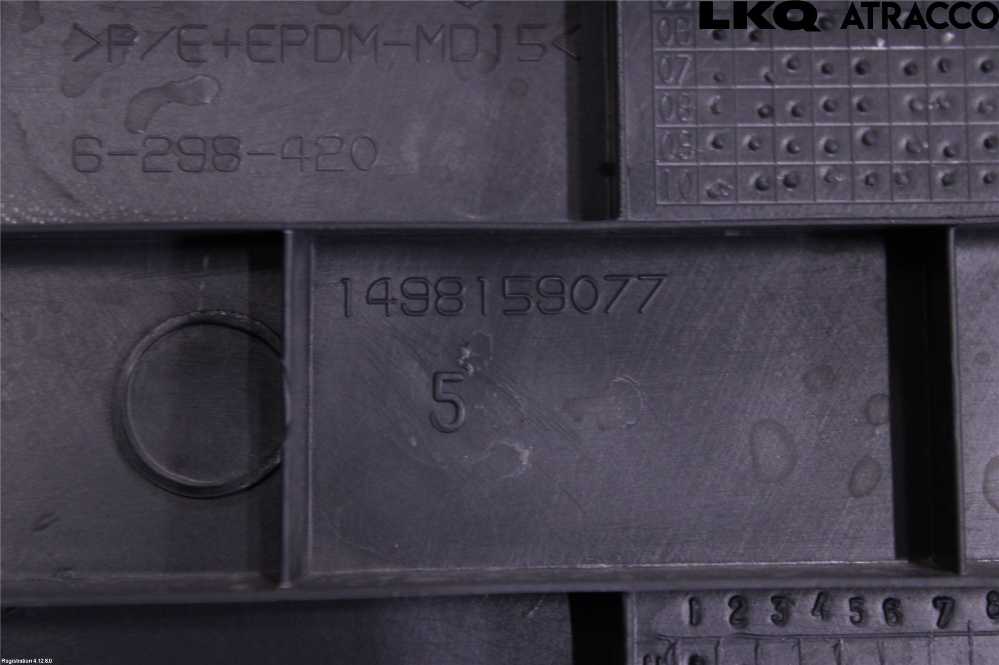 Citroen JUMPY 07-16 Instrumentkonsoll Mitt