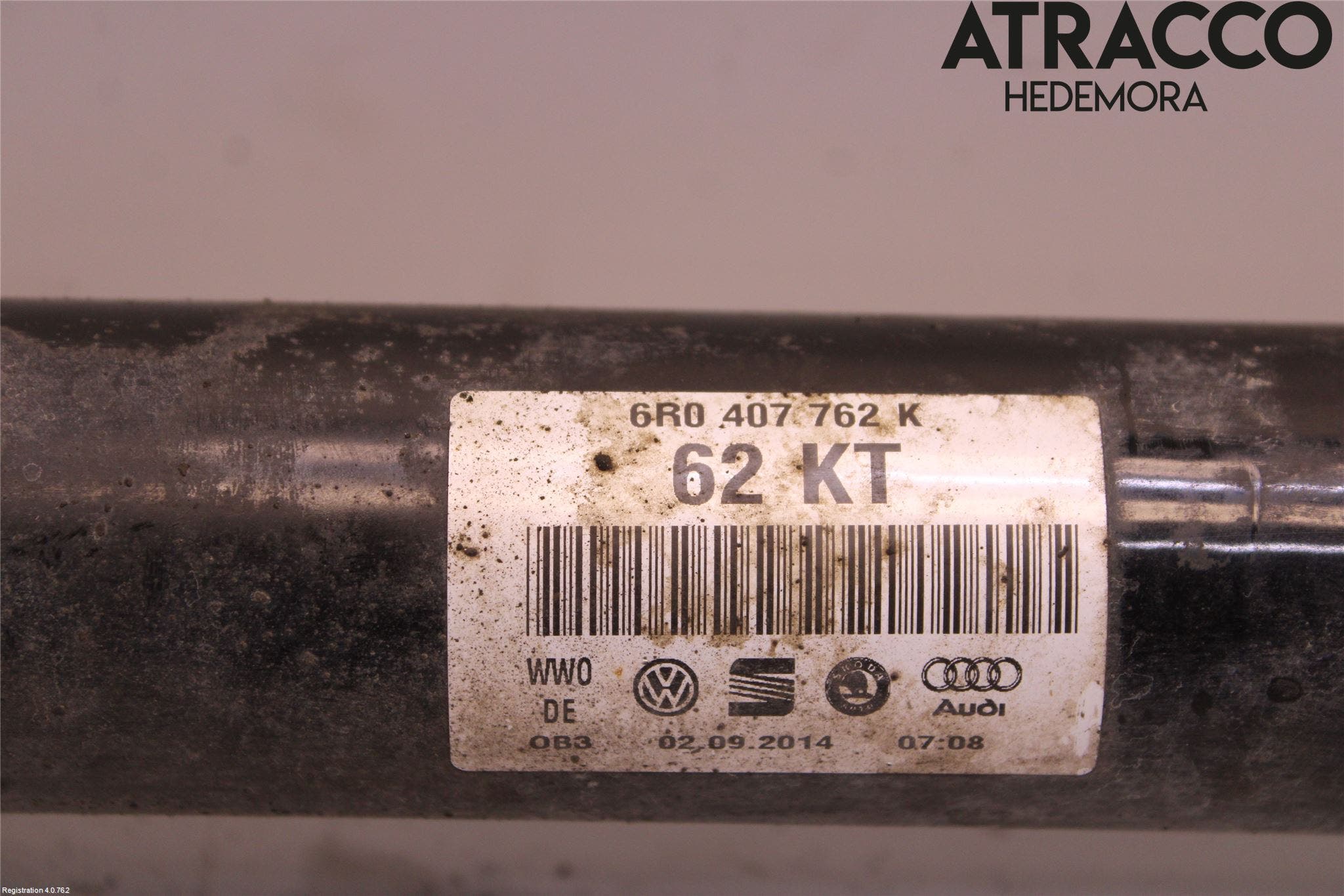 Skoda RAPID Drivaxel Fram Höger