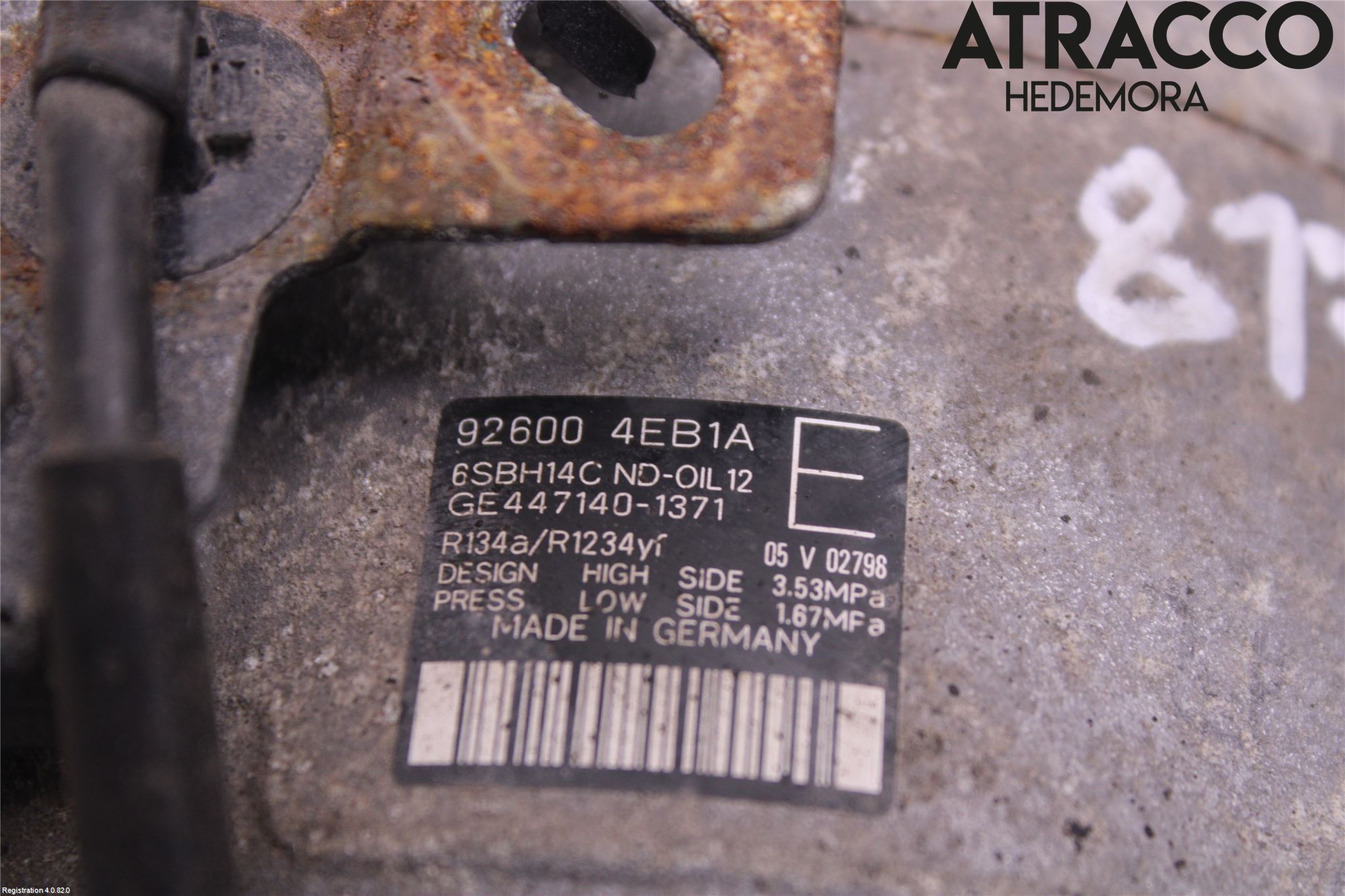 Nissan QASHQAI 14-17 Ac Kompressor