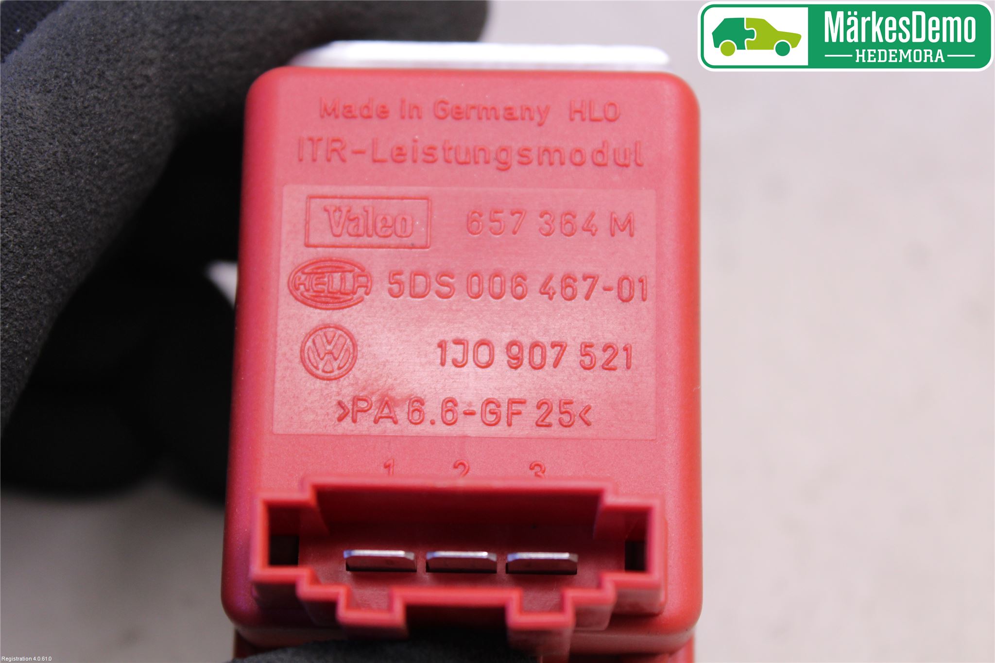 Porsche 911 64- Värmefläktsmotstånd