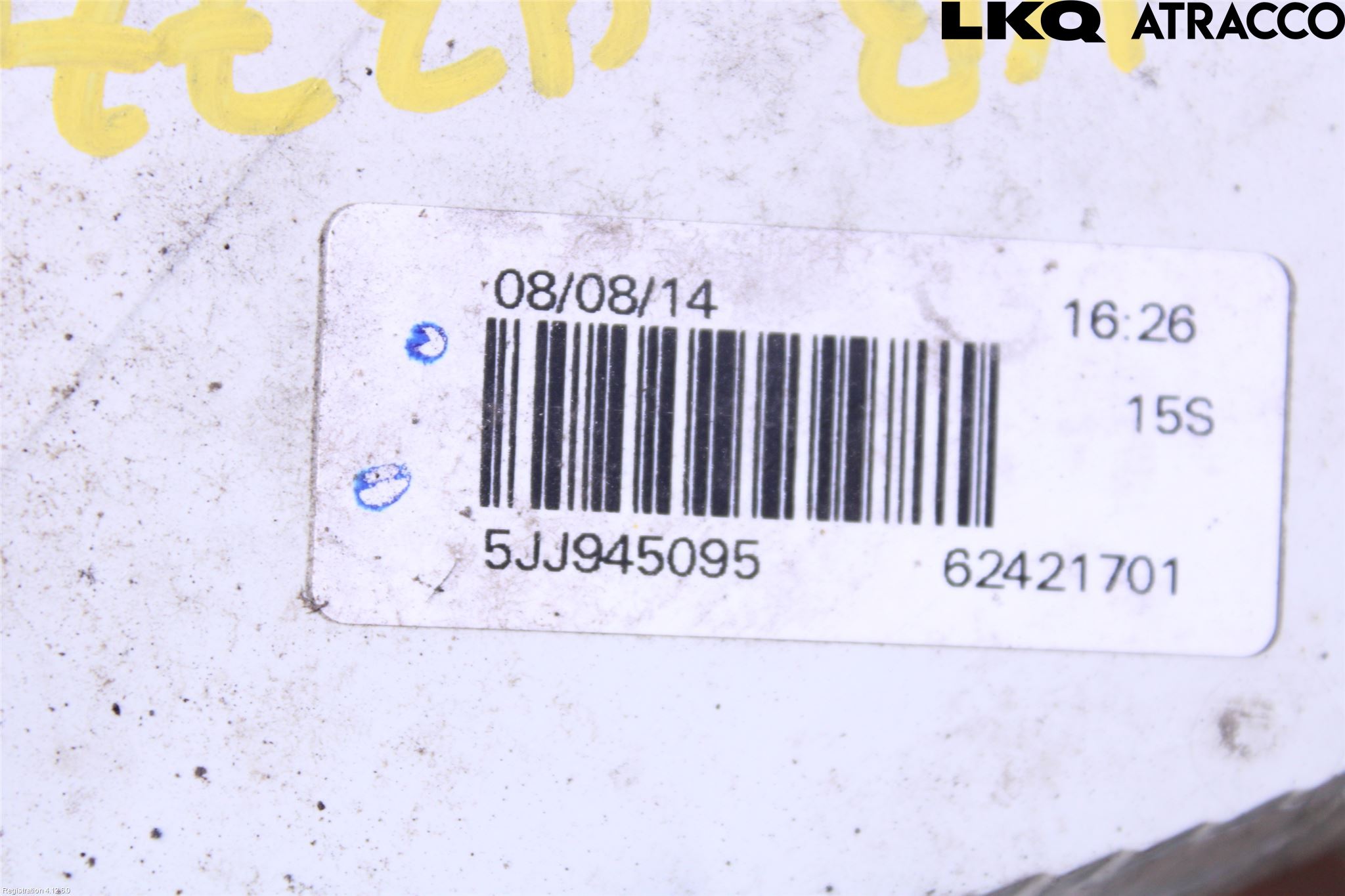 Skoda RAPID Bakljus Vänster