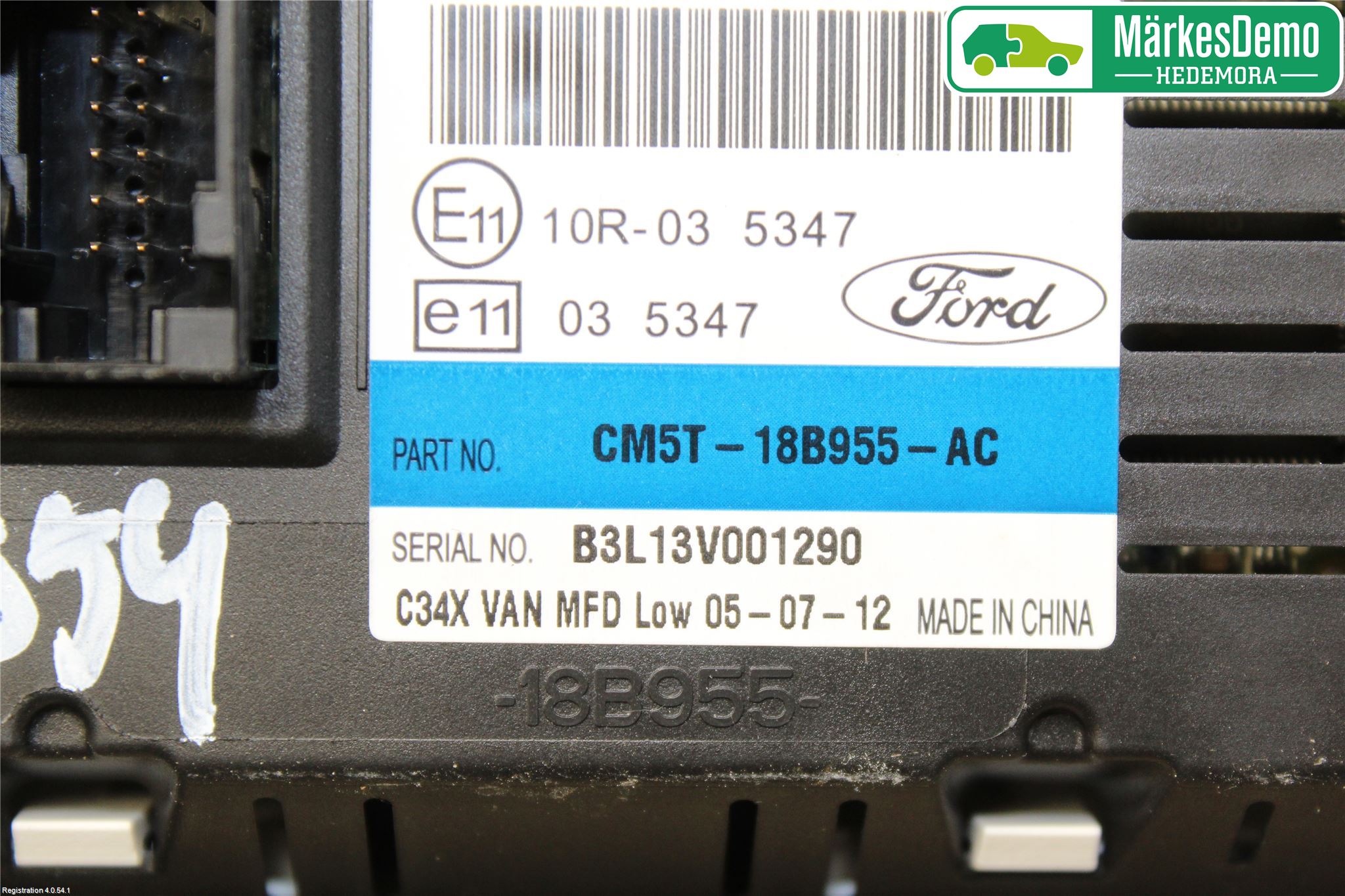 Ford FOCUS 11-14 Kontrolldisplay