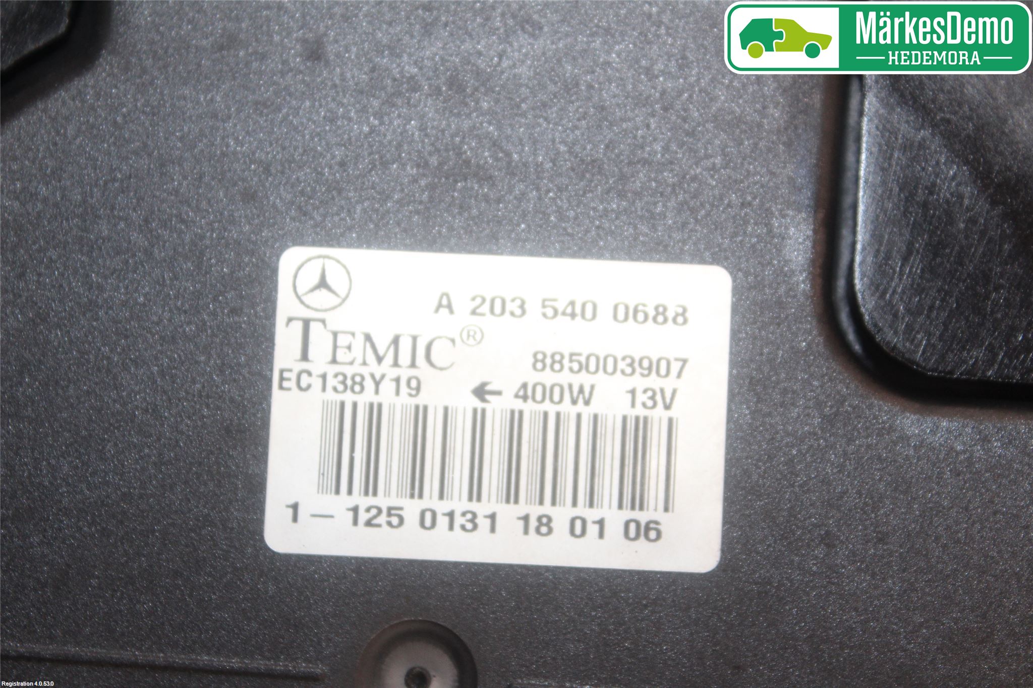 Mercedes-Benz MB C (203) 00-07 Kylfläkt El