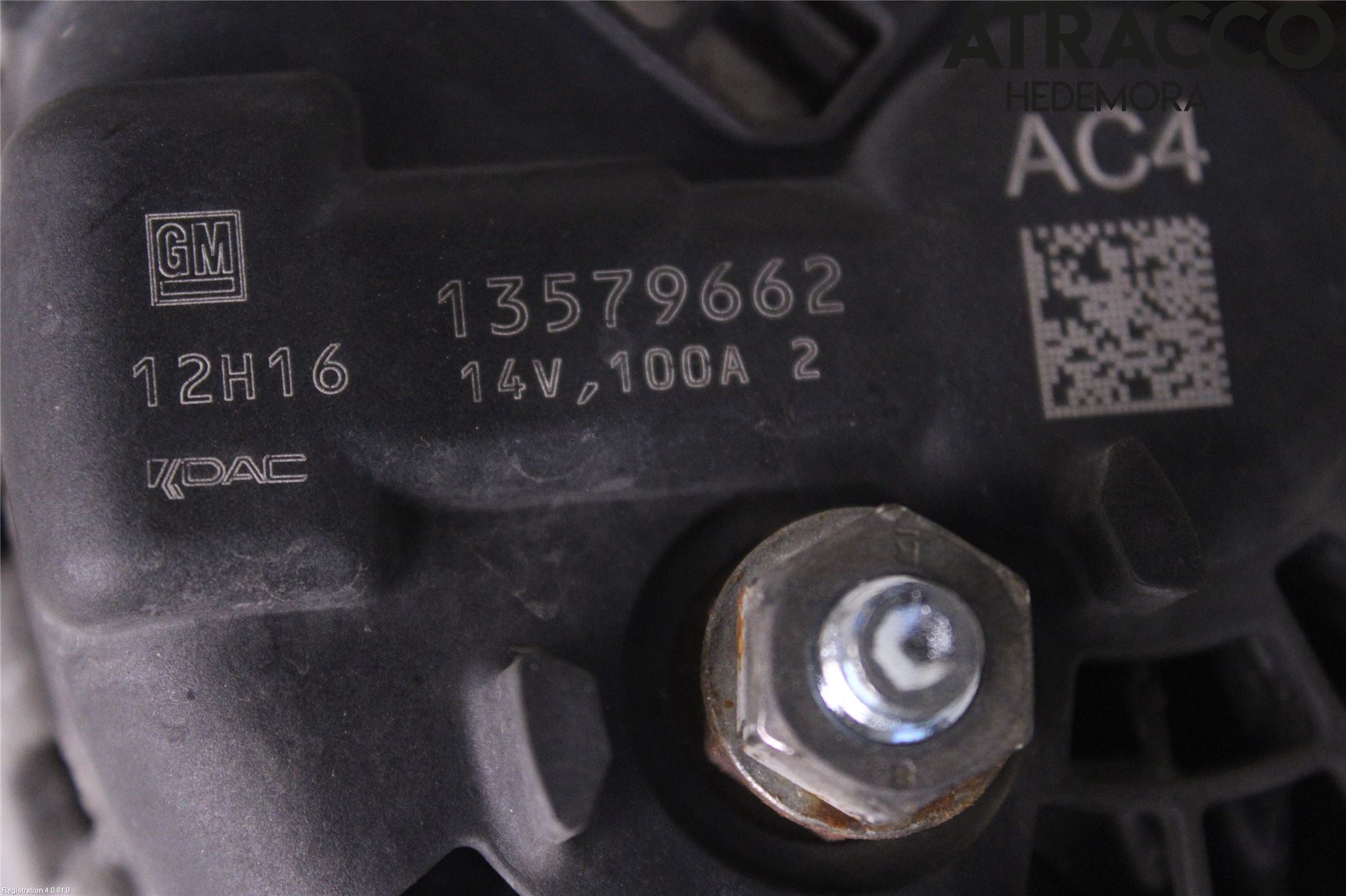 Opel ASTRA J 10-15 Generator