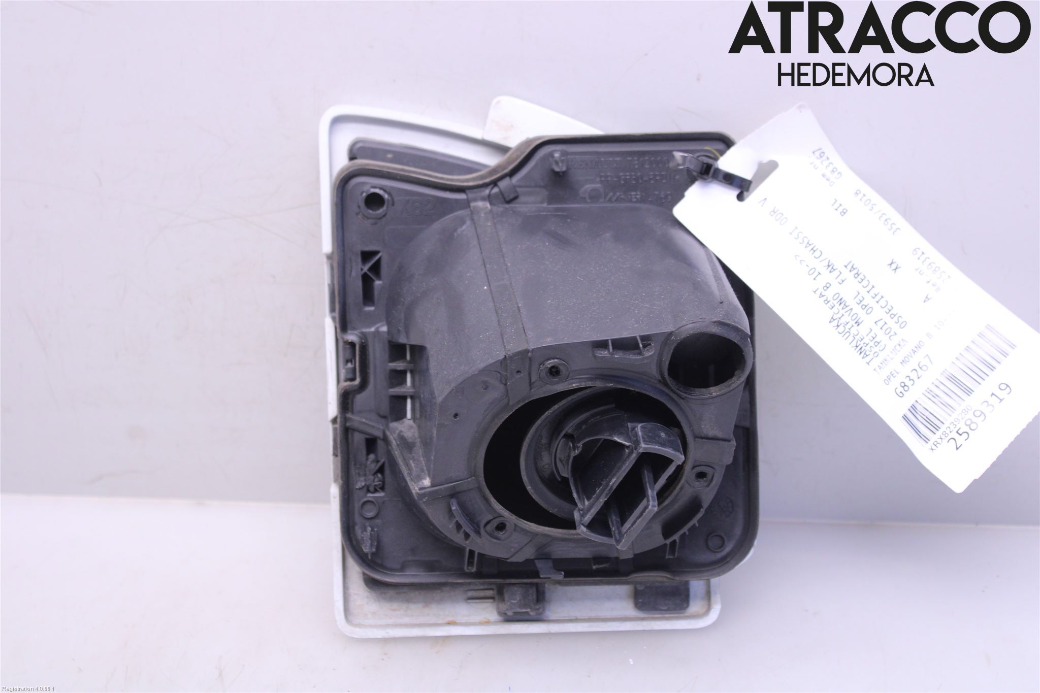 Opel MOVANO B 10-22 Tanklucka
