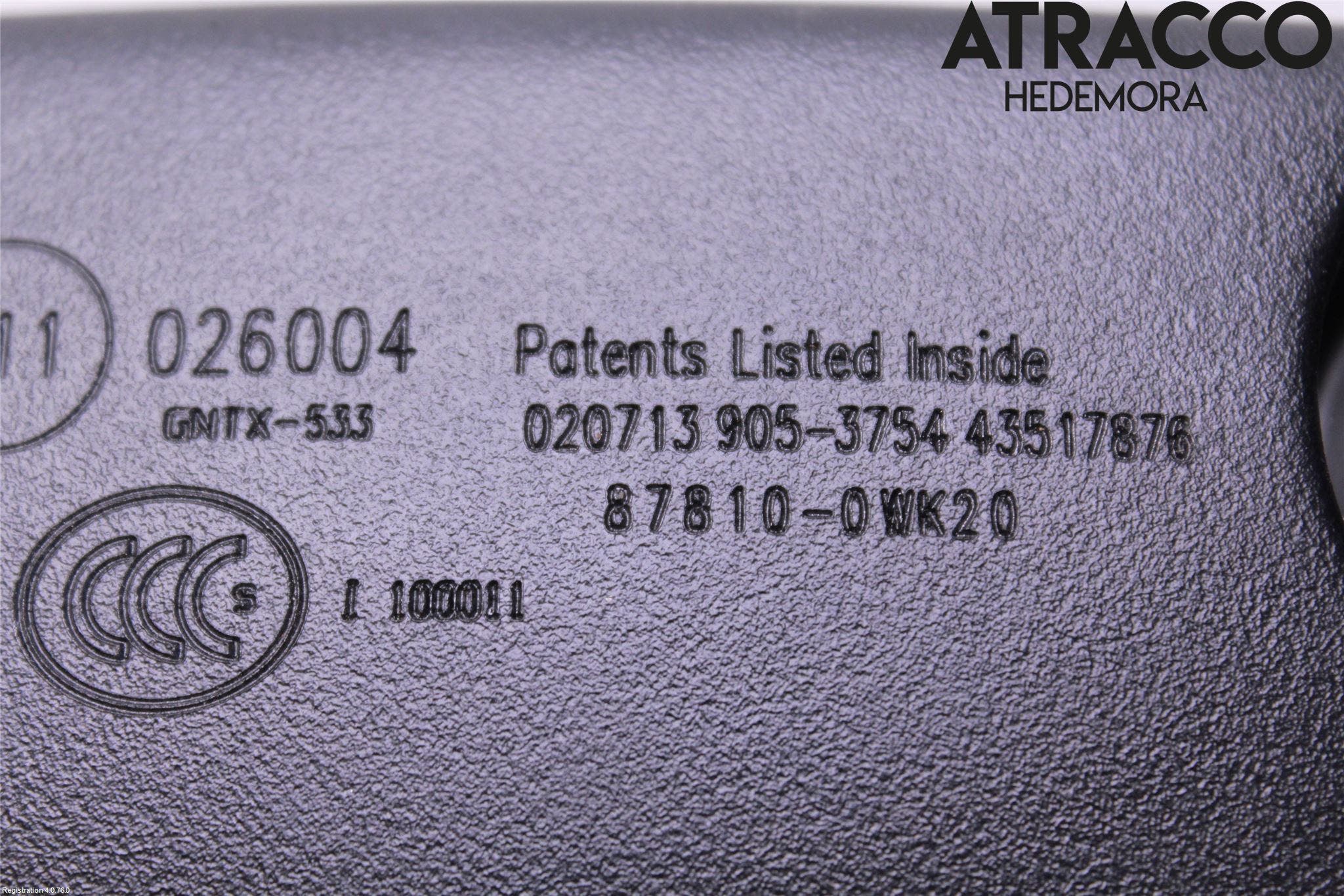 Toyota RAV4 13-18 Spegel Invändig