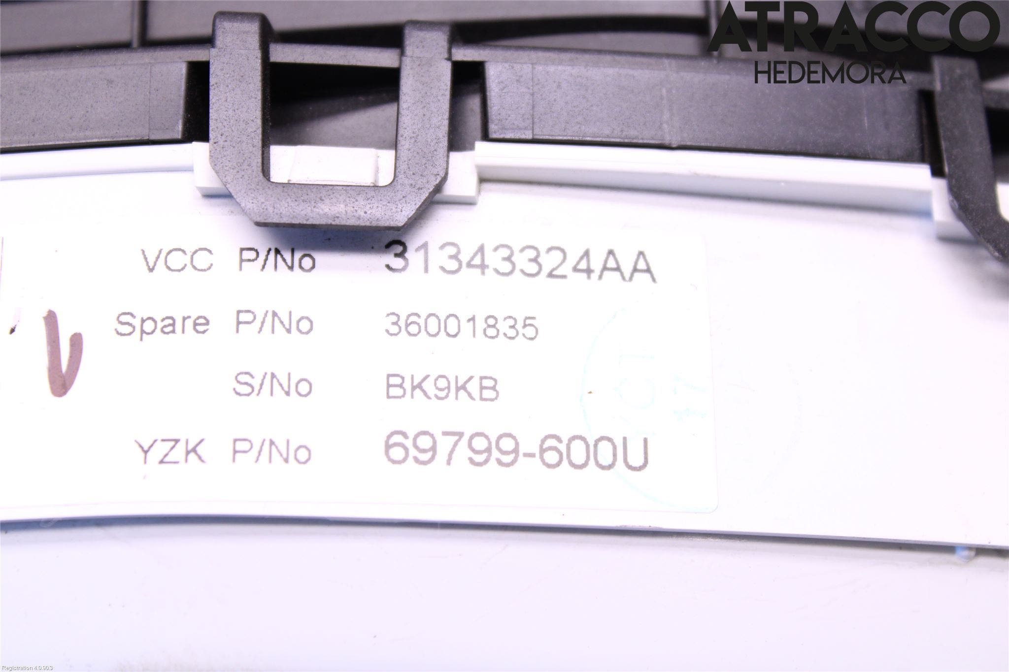 Volvo V70 08-13 Instrument Komb