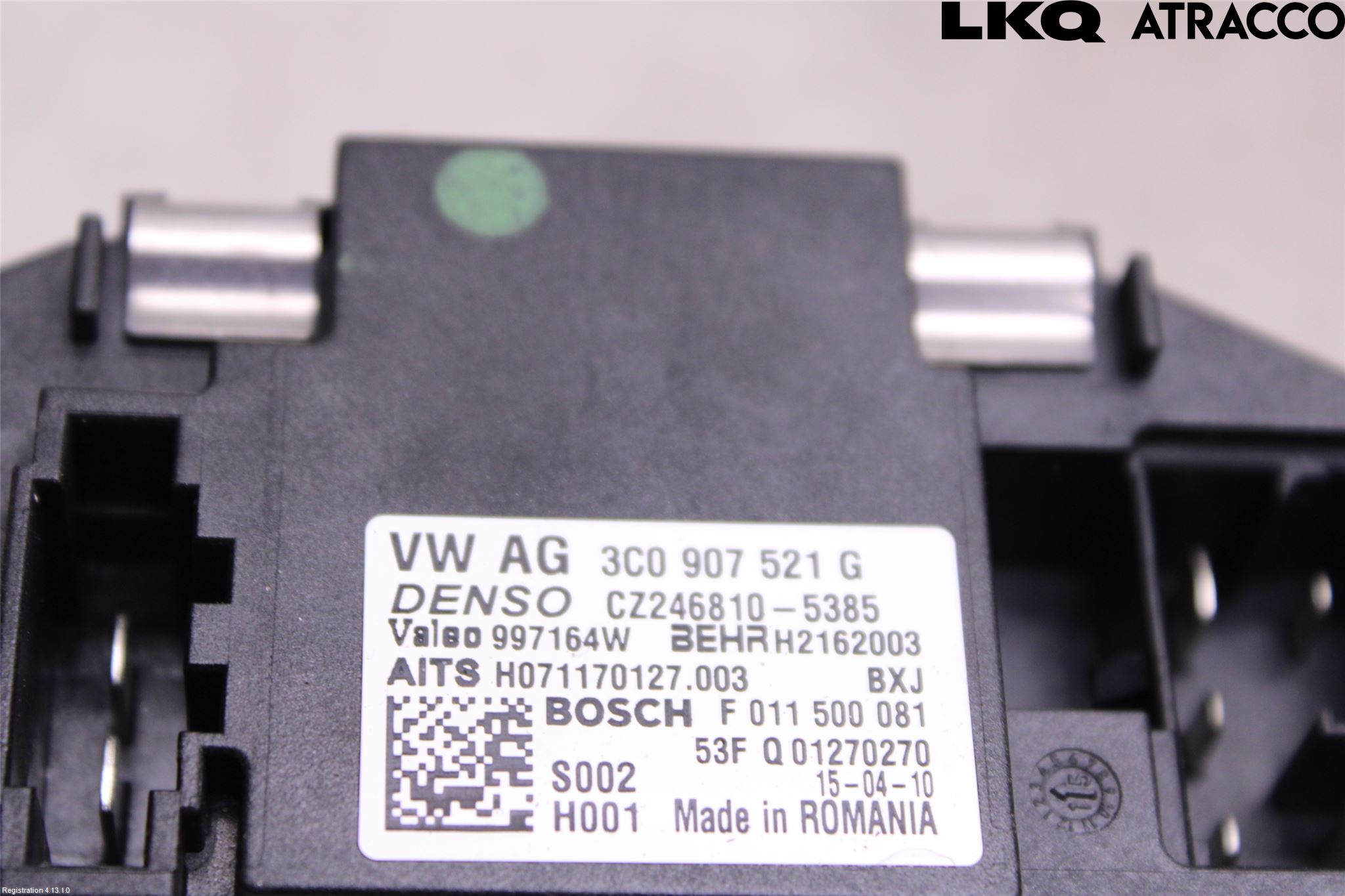 Volkswagen VW TOURAN 10-15 Värmefläktsmotstånd