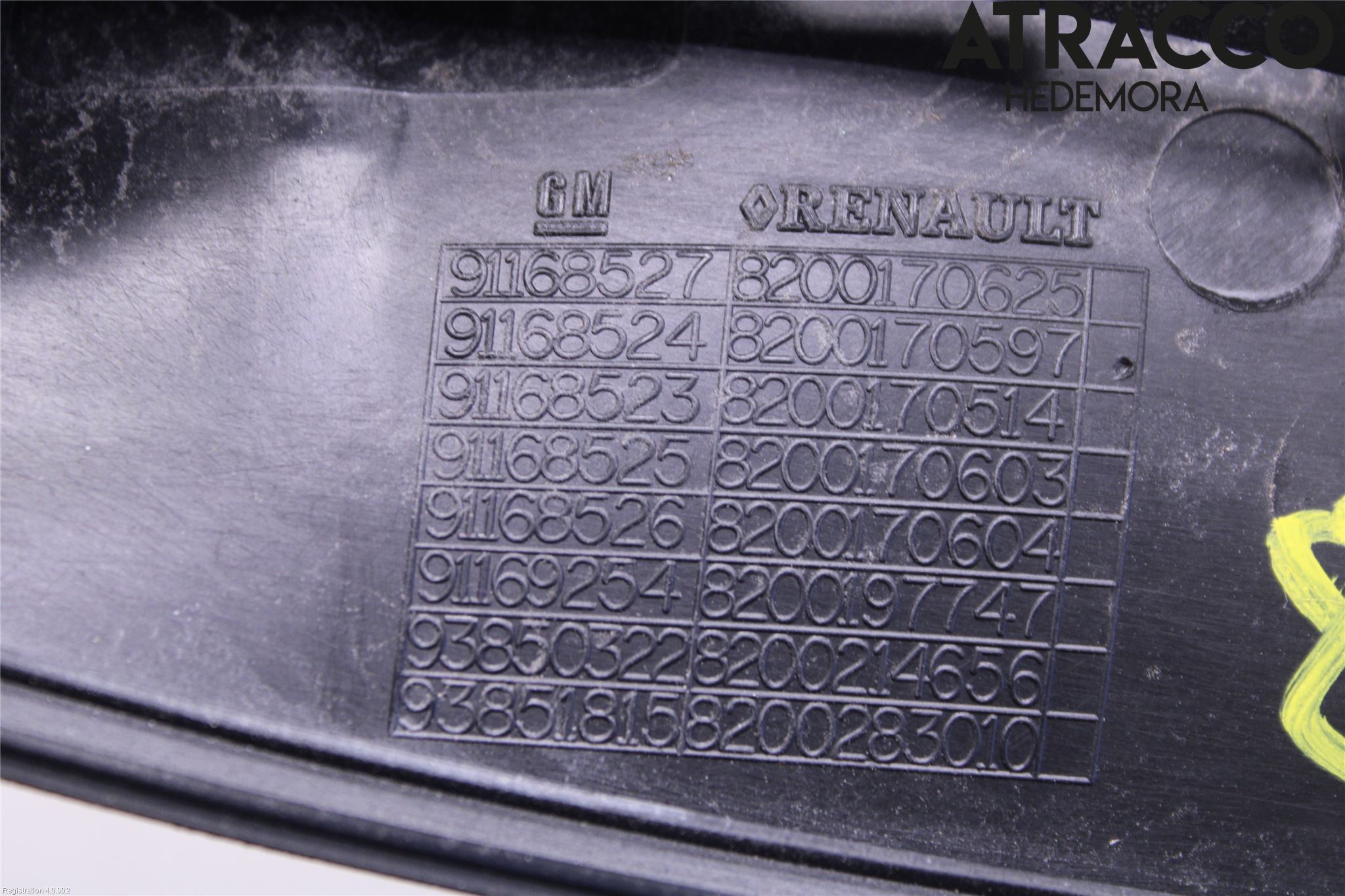 Nissan PRIMASTAR Dörrhandtag Yttre Hö