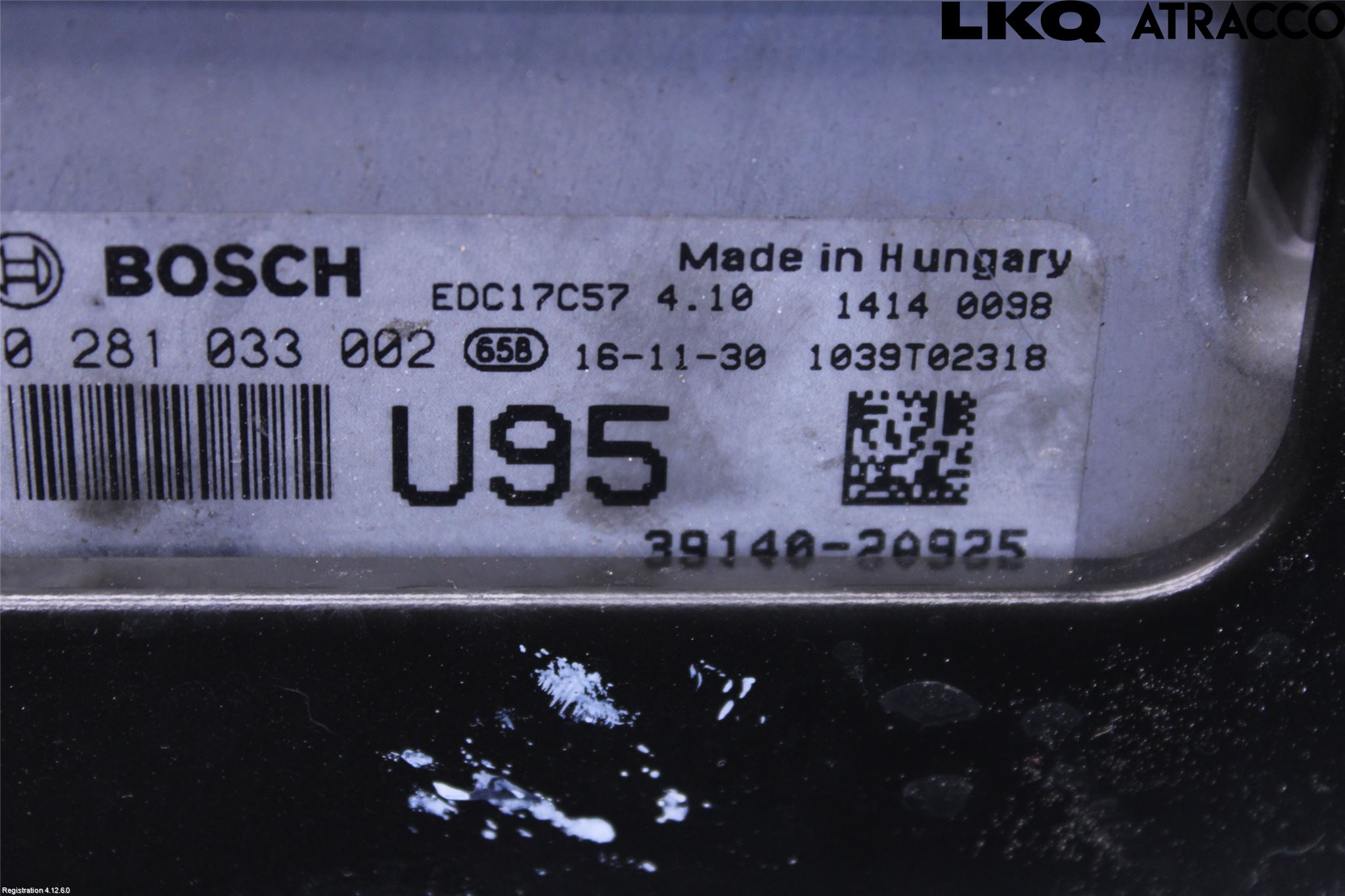 Kia CEED 12-18 Styrenhet Inspump Diesel