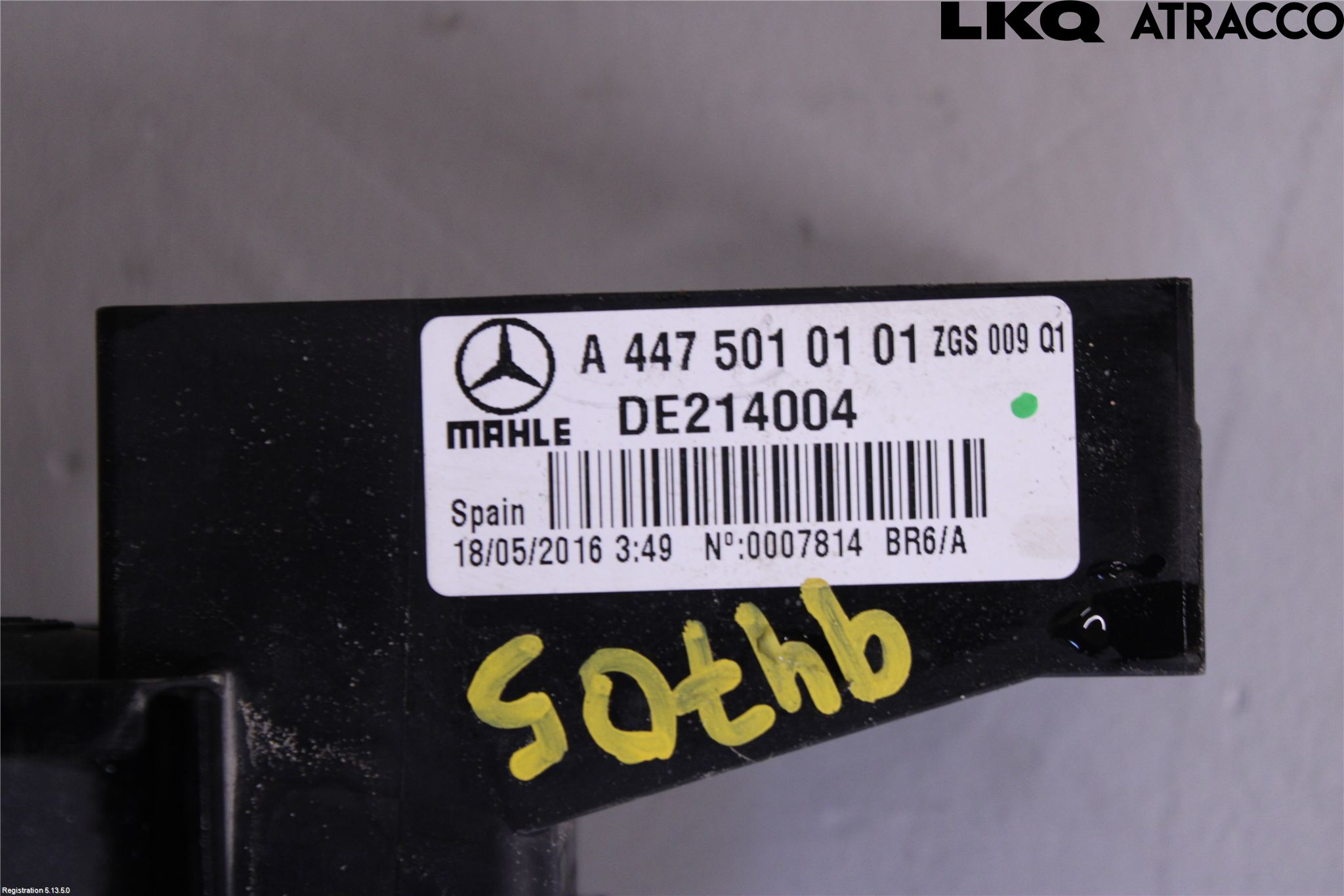 Mercedes-Benz MB VITO/V-KLASS (W640,W447,W448) 14- Kylare Man