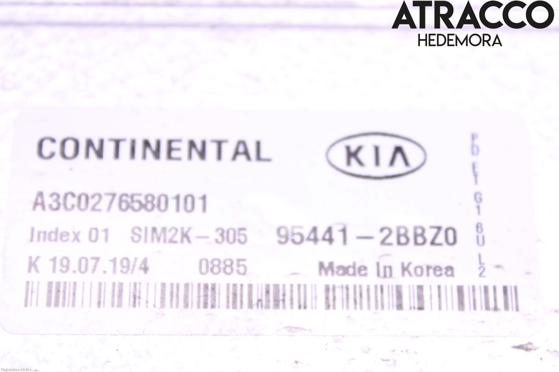 Kia NIRO (DE) 17-22 Styrenhet Växellåda