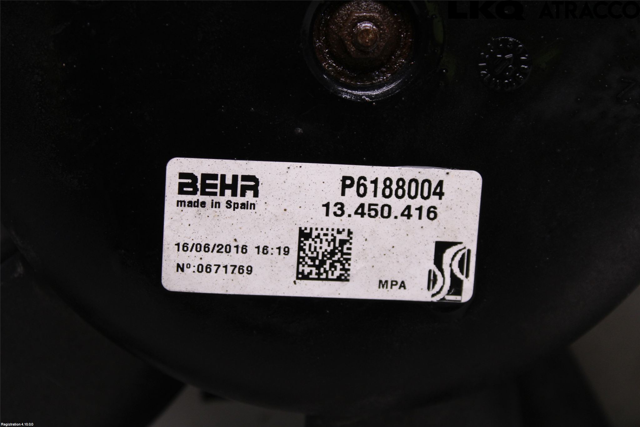 Opel CORSA E 15-19 Kylfläkt El