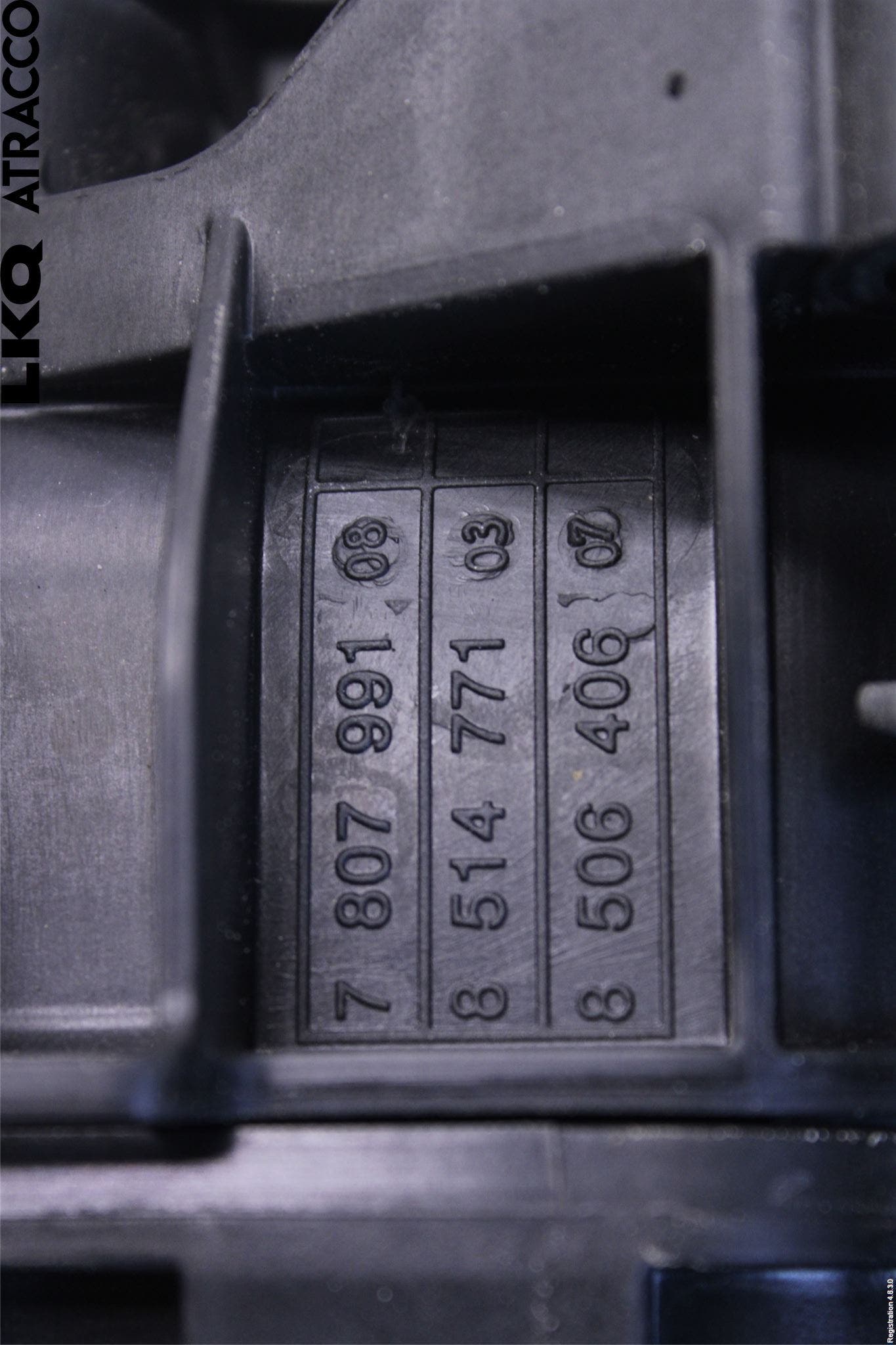 BMW 3 F30/F31/F80 12-19 Grenrör Insug