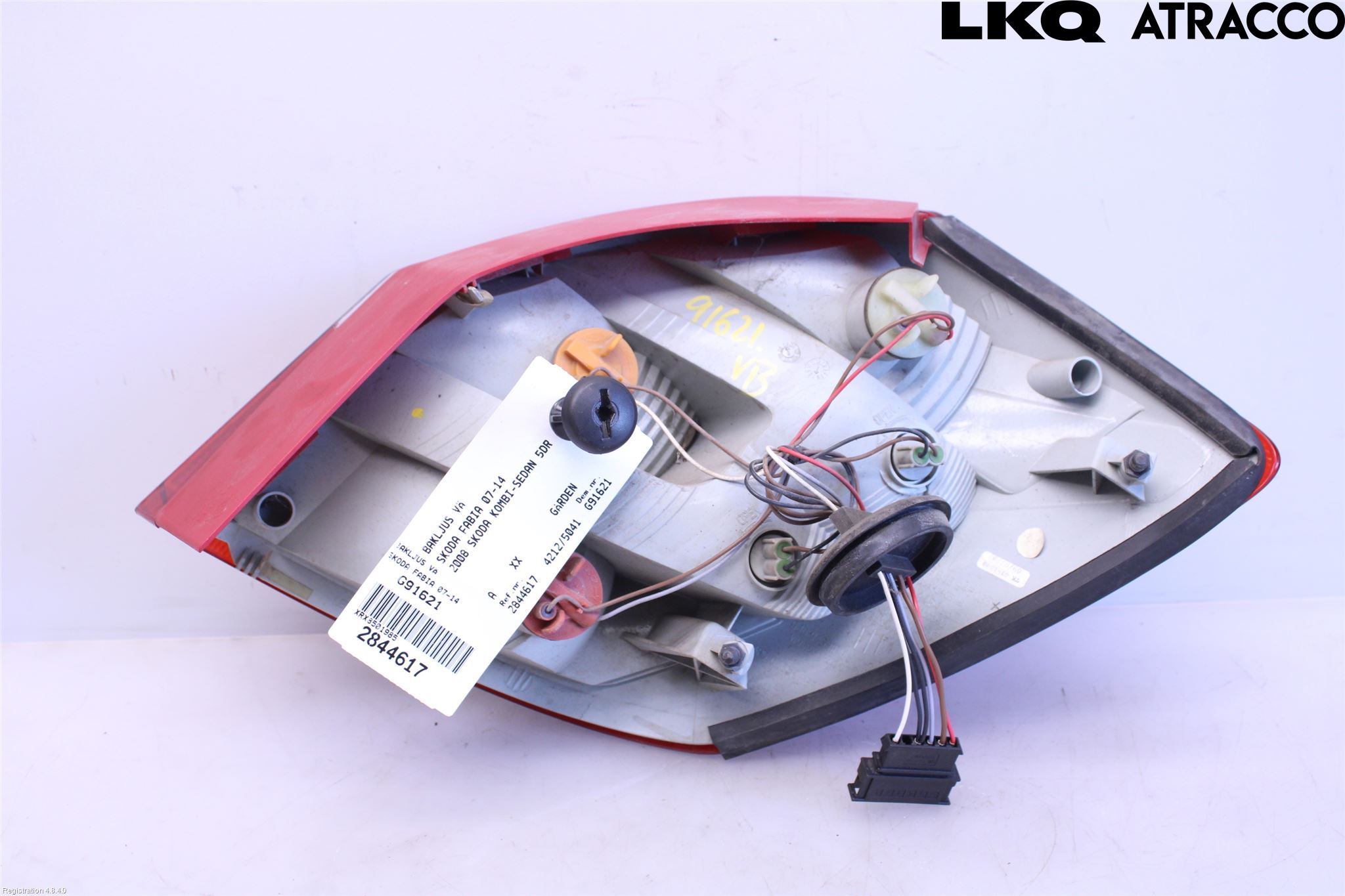 Skoda FABIA 07-14 Bakljus Vänster