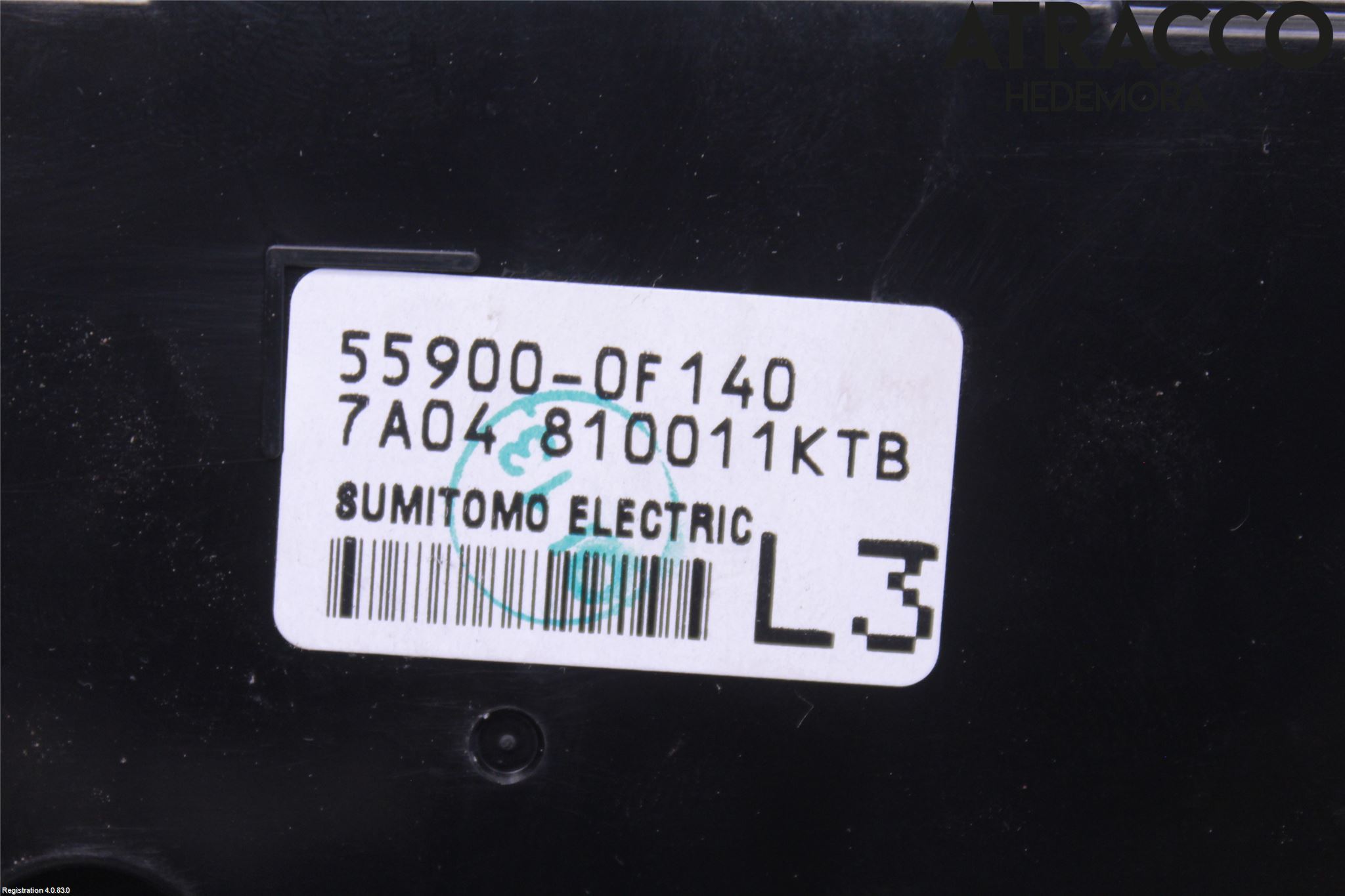 Toyota VERSO 09-18 Ac Styrenhet Ac Manöveren