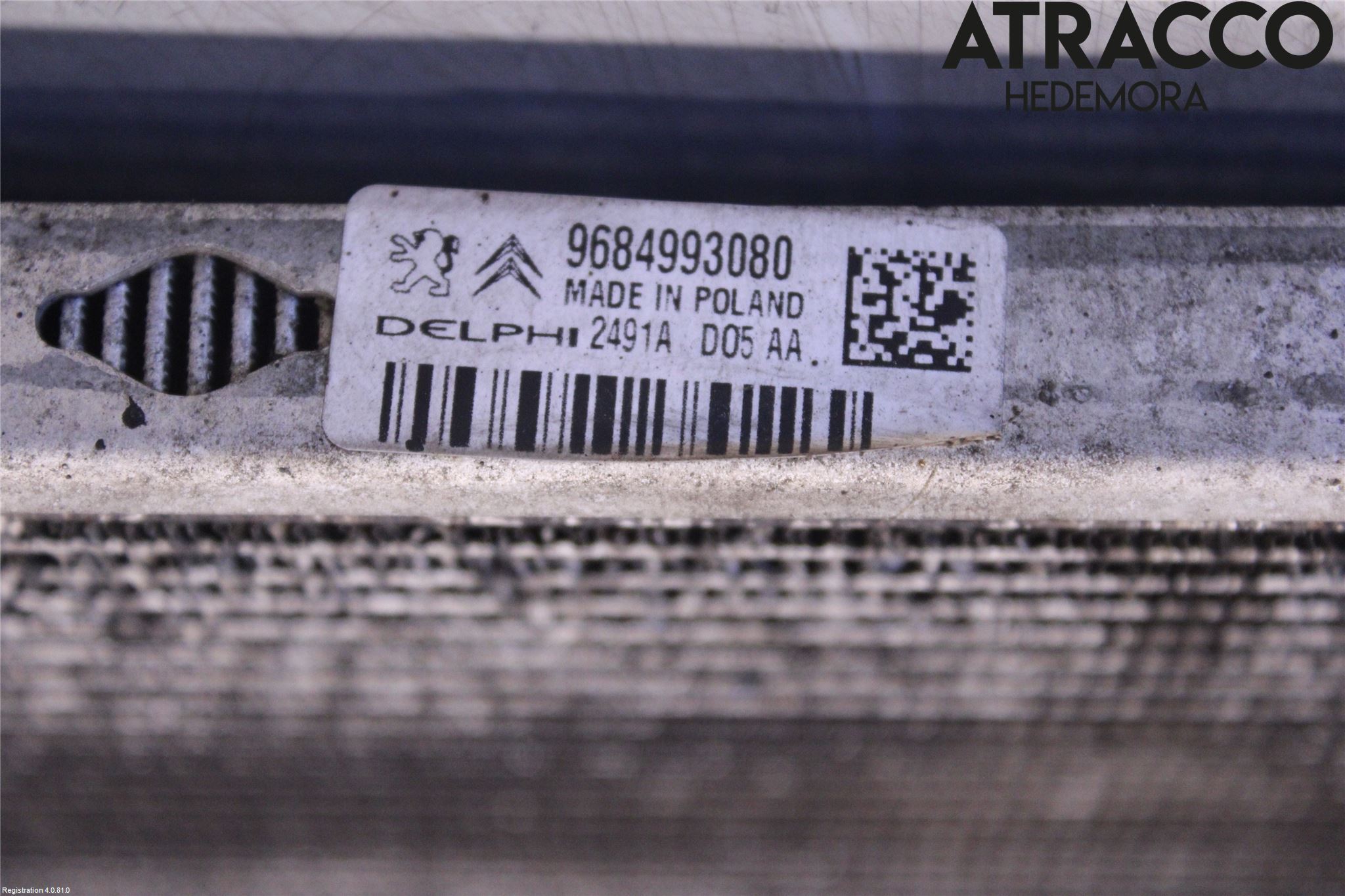 Peugeot 508 11-18 Ac Kondensor-Kylare