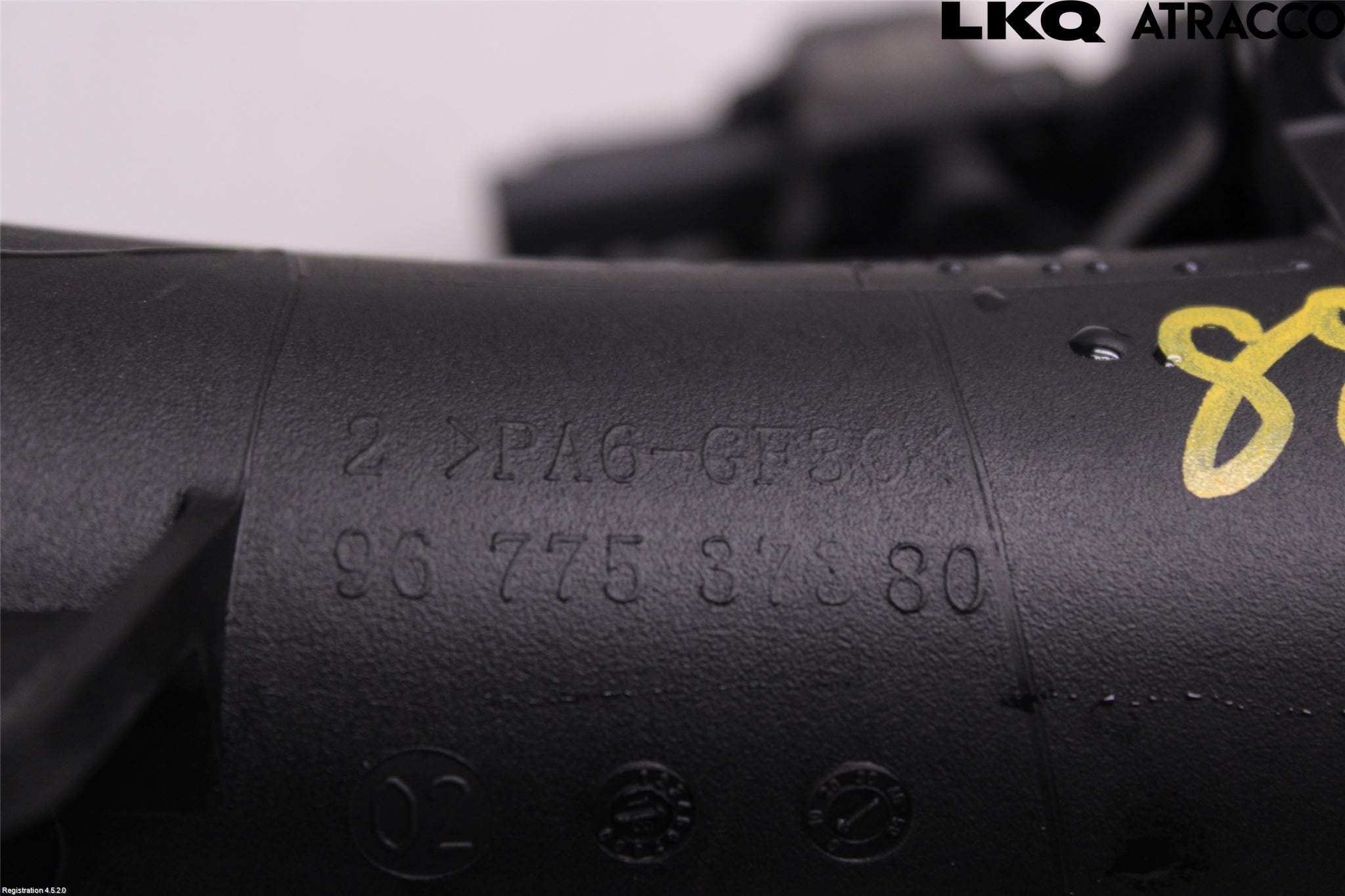 Citroen C4 CACTUS 14-20 Laddluft-Intercoolerrör