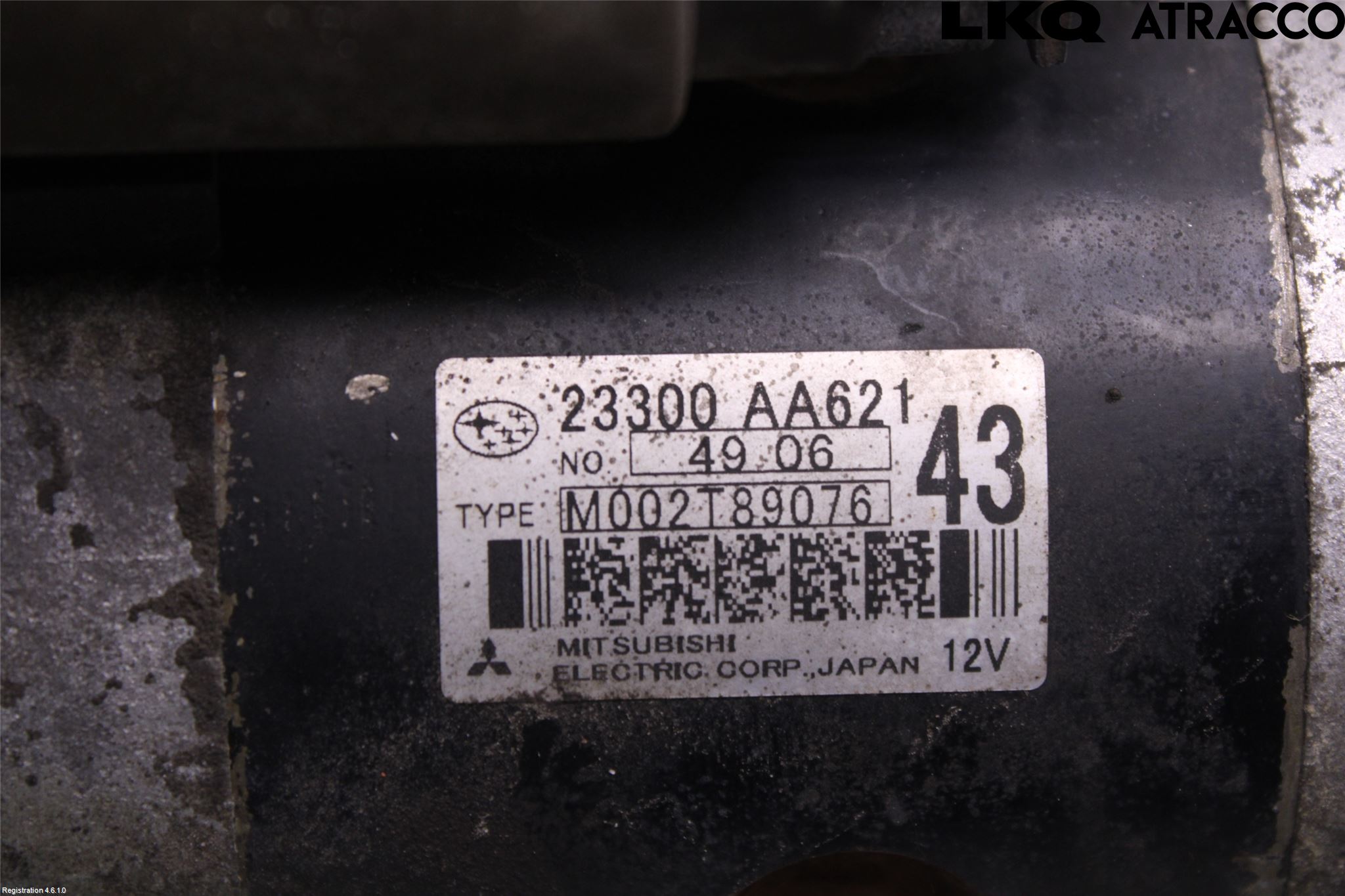 Subaru FORESTER SJ 13-18 Startmotor Diesel