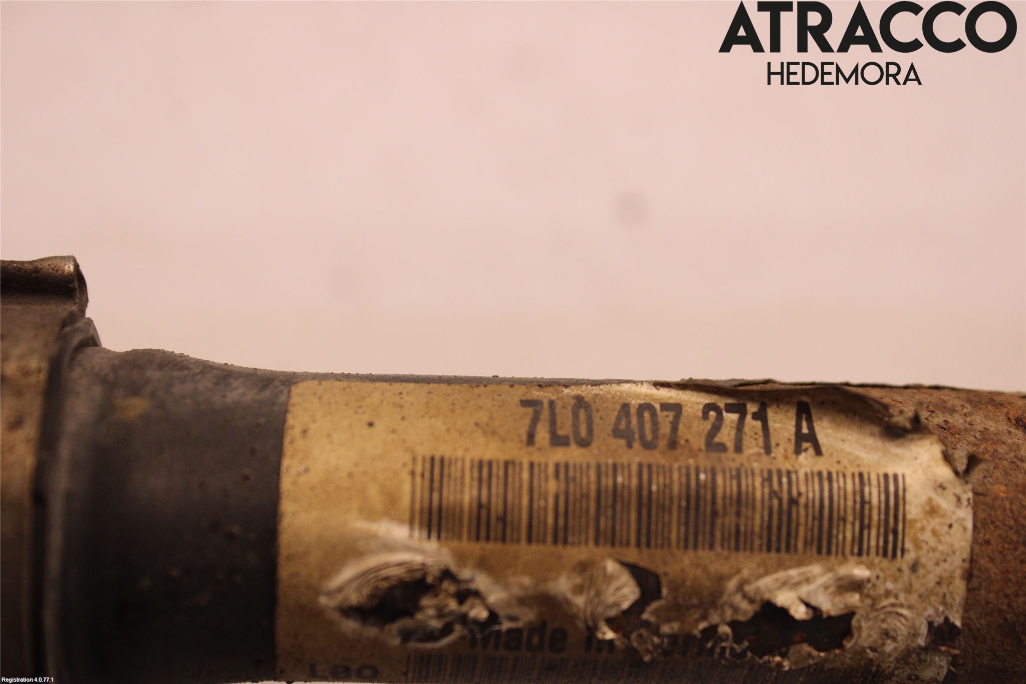 Porsche CAYENNE 03- Drivaxel Fram Höger