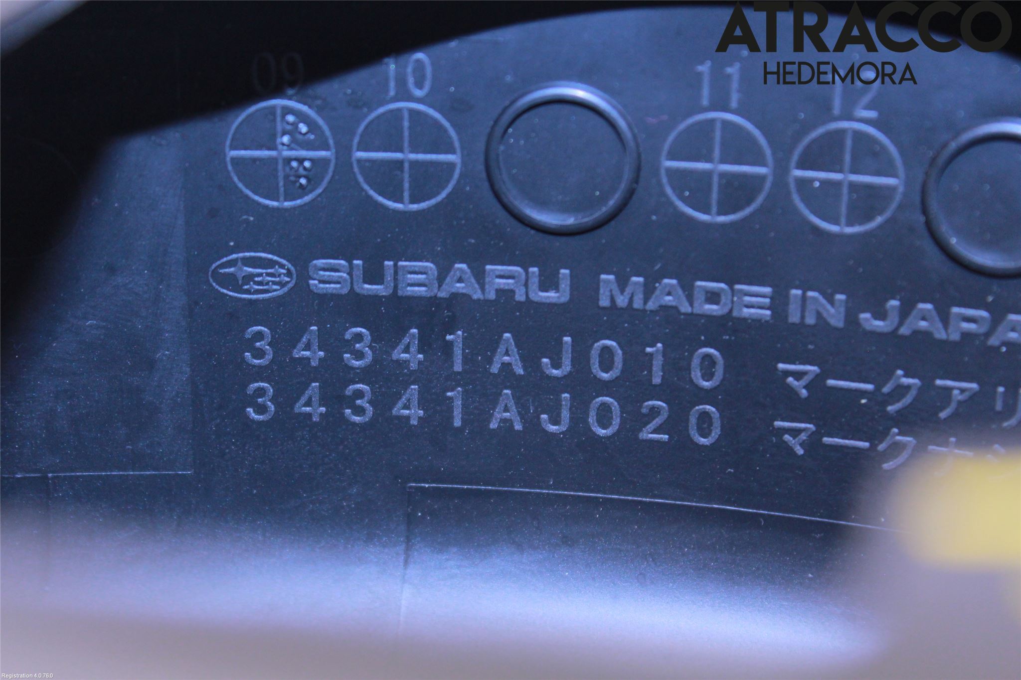 Subaru LEGACY 10-14 Rattkåpa-Kåpor
